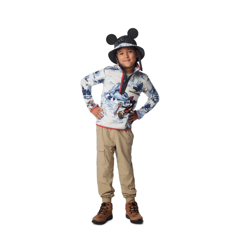 Sudadera Toddler para niños pequeños Unisex Disney 100 Half Snap Fleece