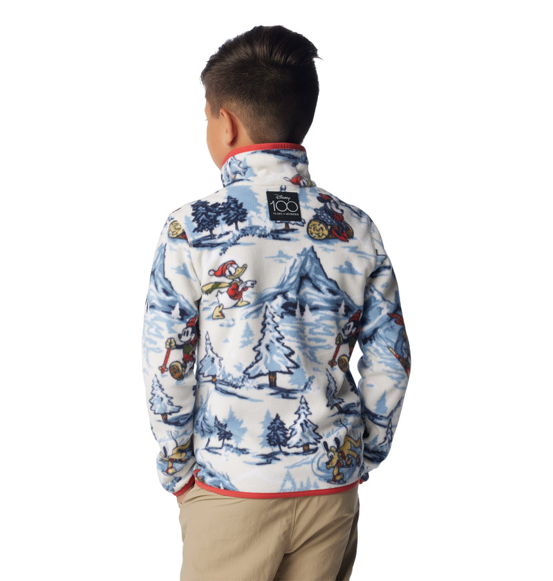 Sudadera para niños Unisex Disney 100 Half Snap Fleece