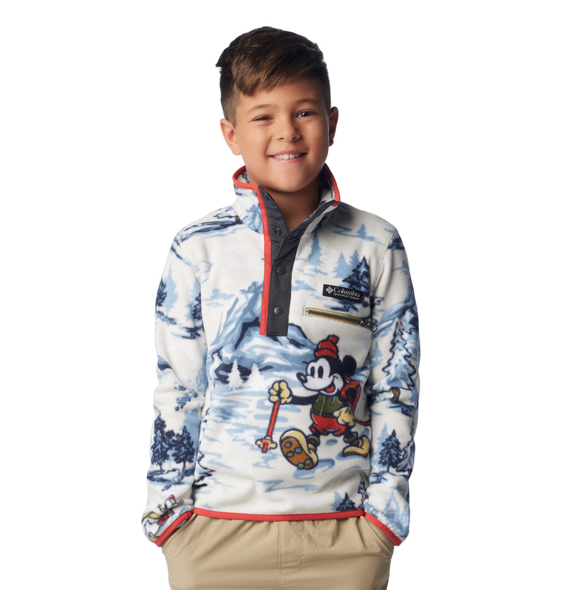 Sudadera para niños Unisex Disney 100 Half Snap Fleece