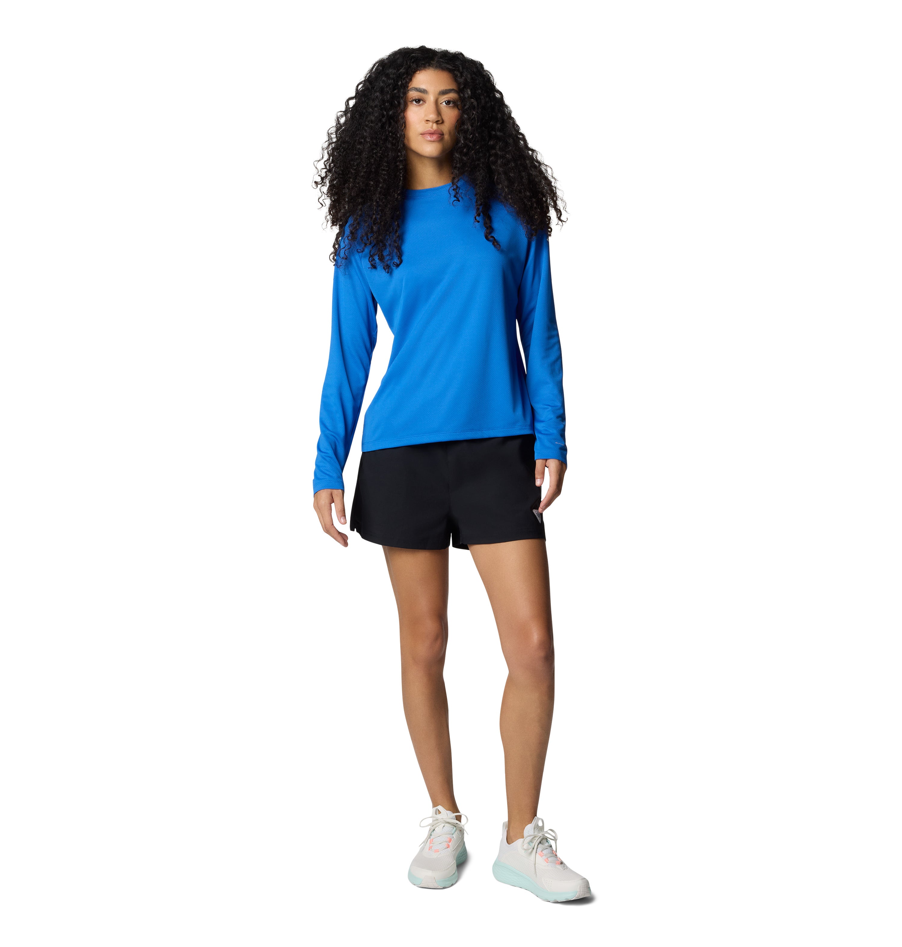 PLAYERA MUJER COLUMBIA | PFG SOLAR STREAM LS