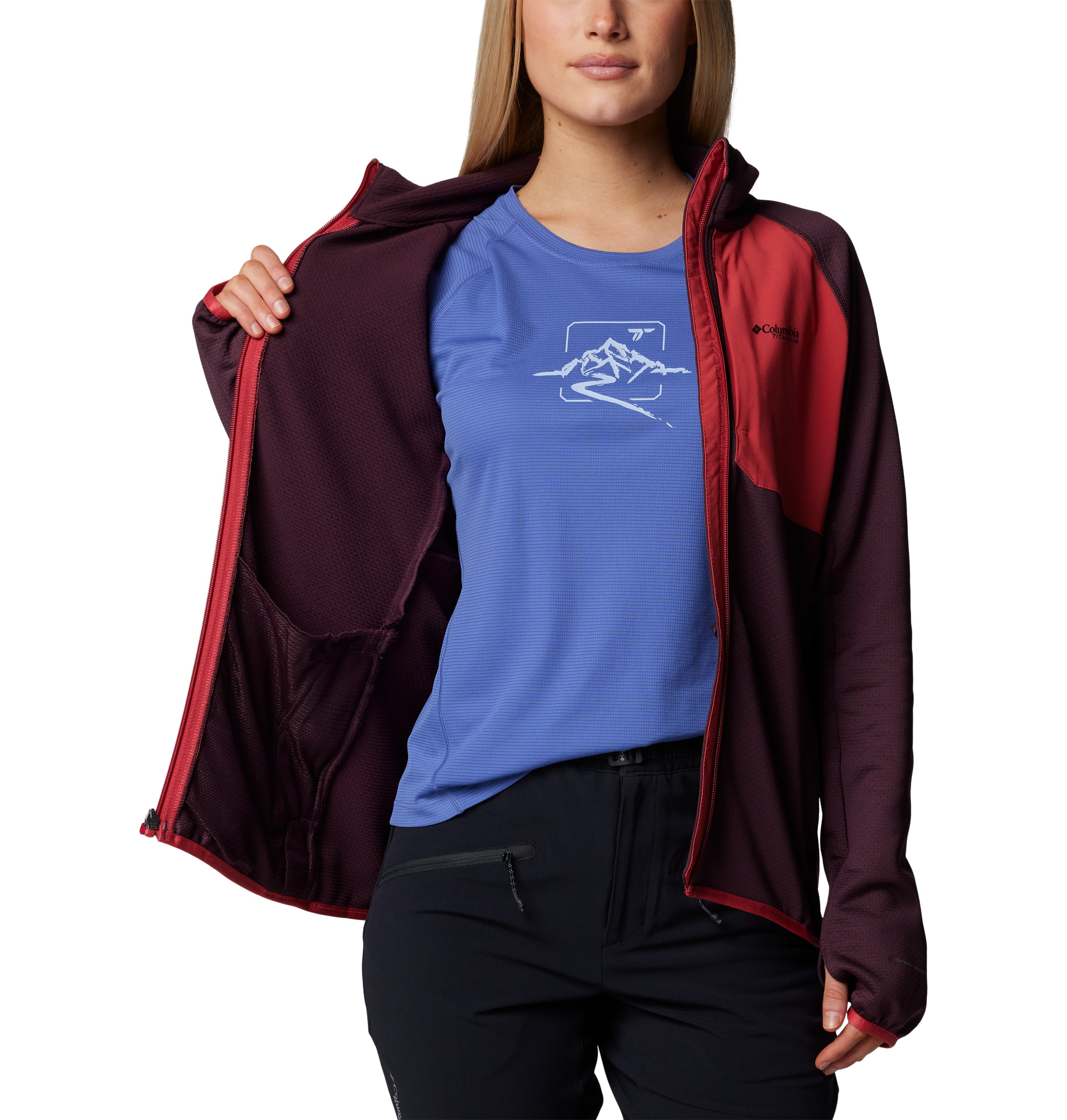 CHAMARRA MUJER COLUMBIA | TRIPLE CANYON GRID FLEECE FZ