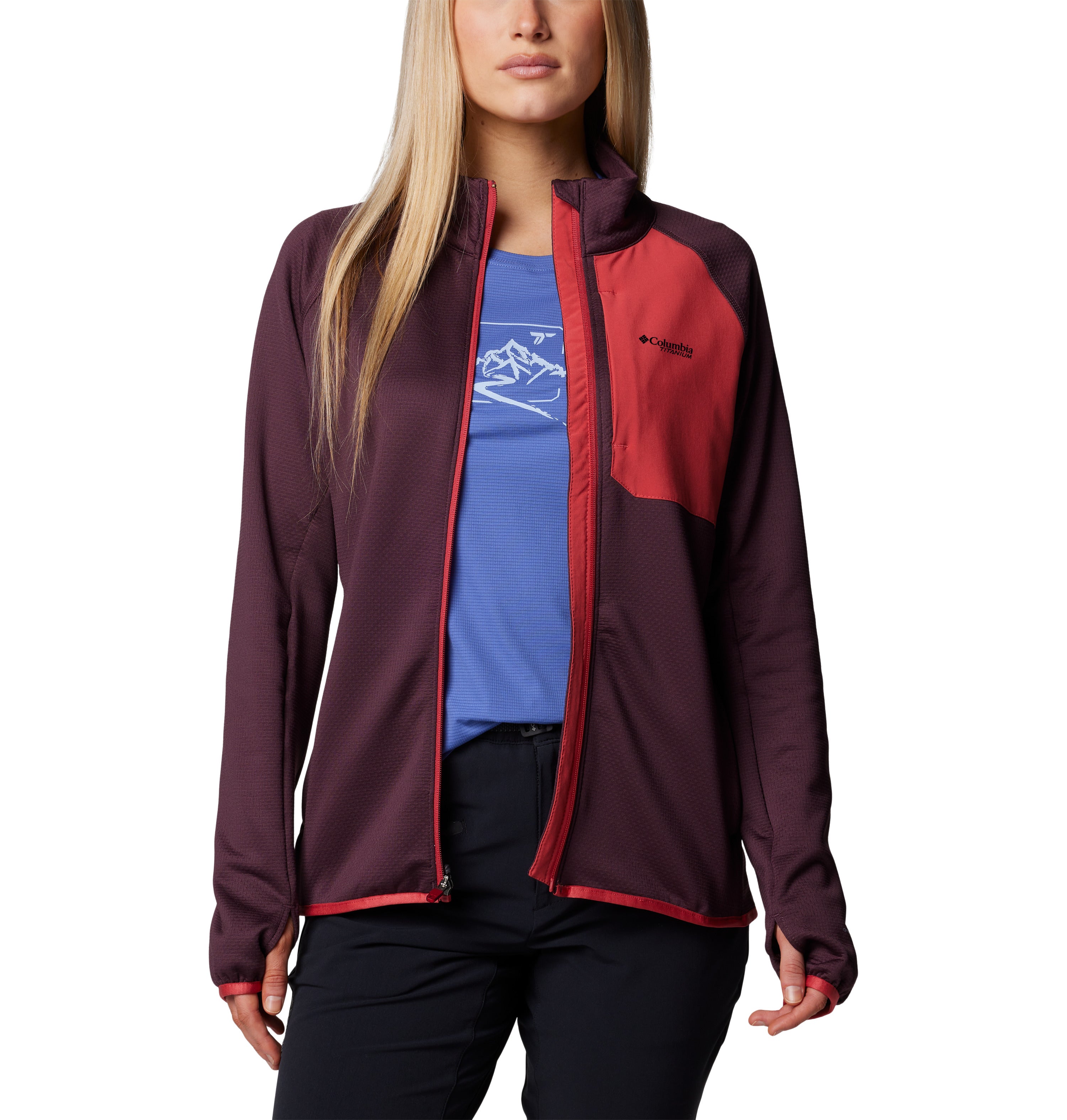 CHAMARRA MUJER COLUMBIA | TRIPLE CANYON GRID FLEECE FZ