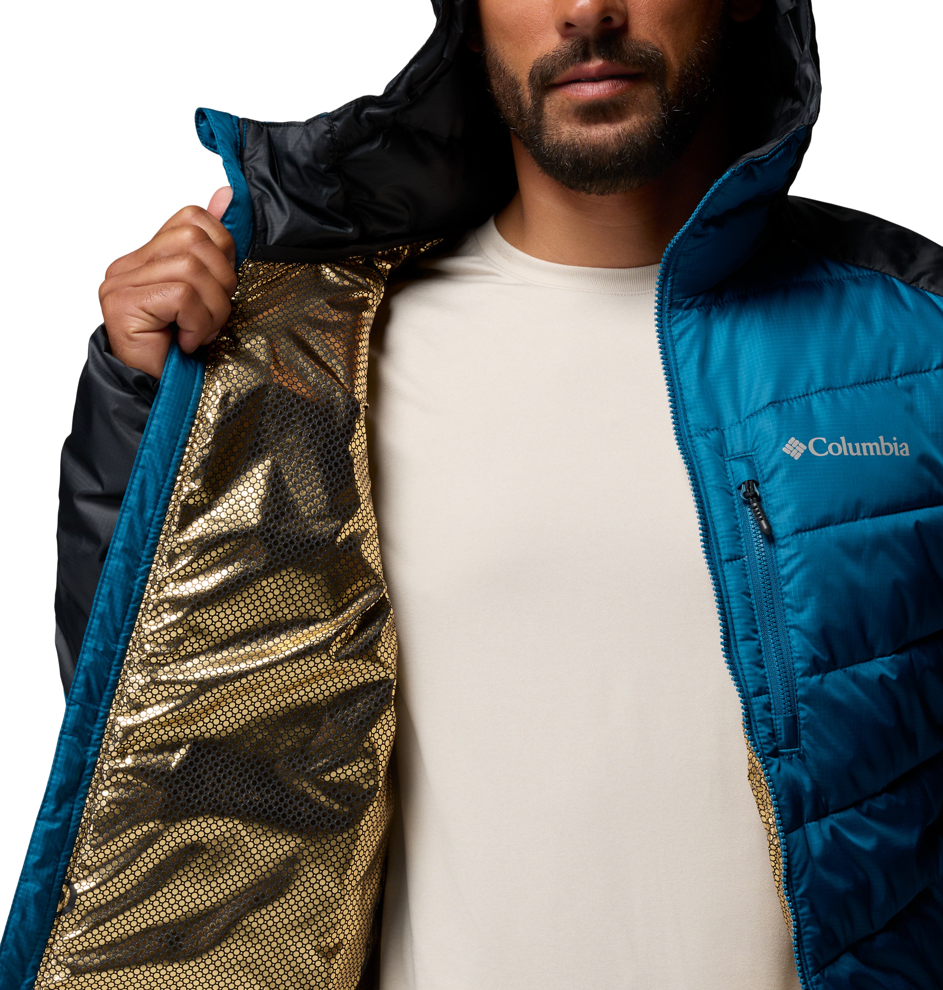 Chamarra Térmica con gorro para Hombre Columbia Labyrinth Loop II Hooded Jacket