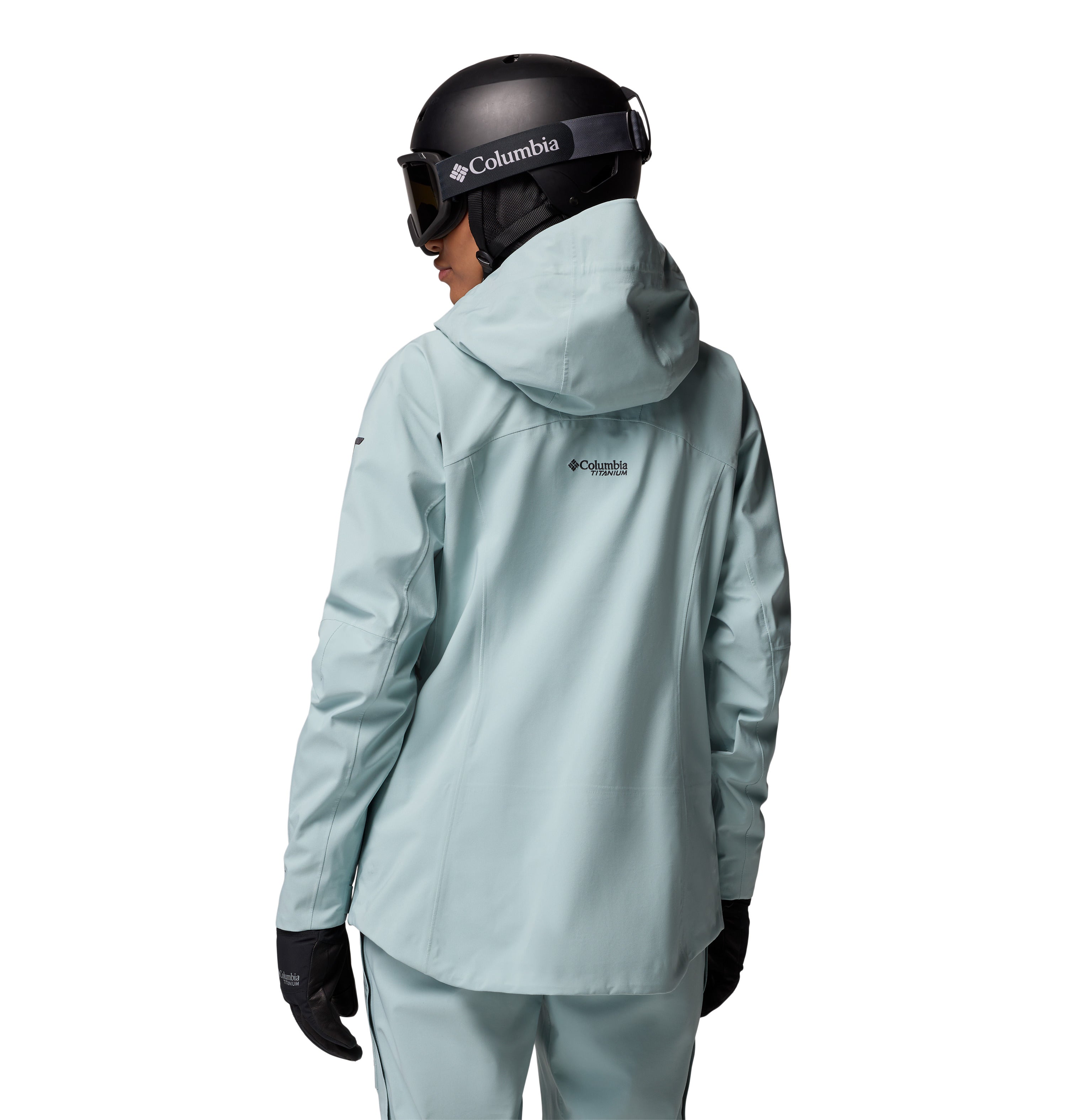 Chamarra impermeable para mujer Columbia Platinum Peak II 3L Shell