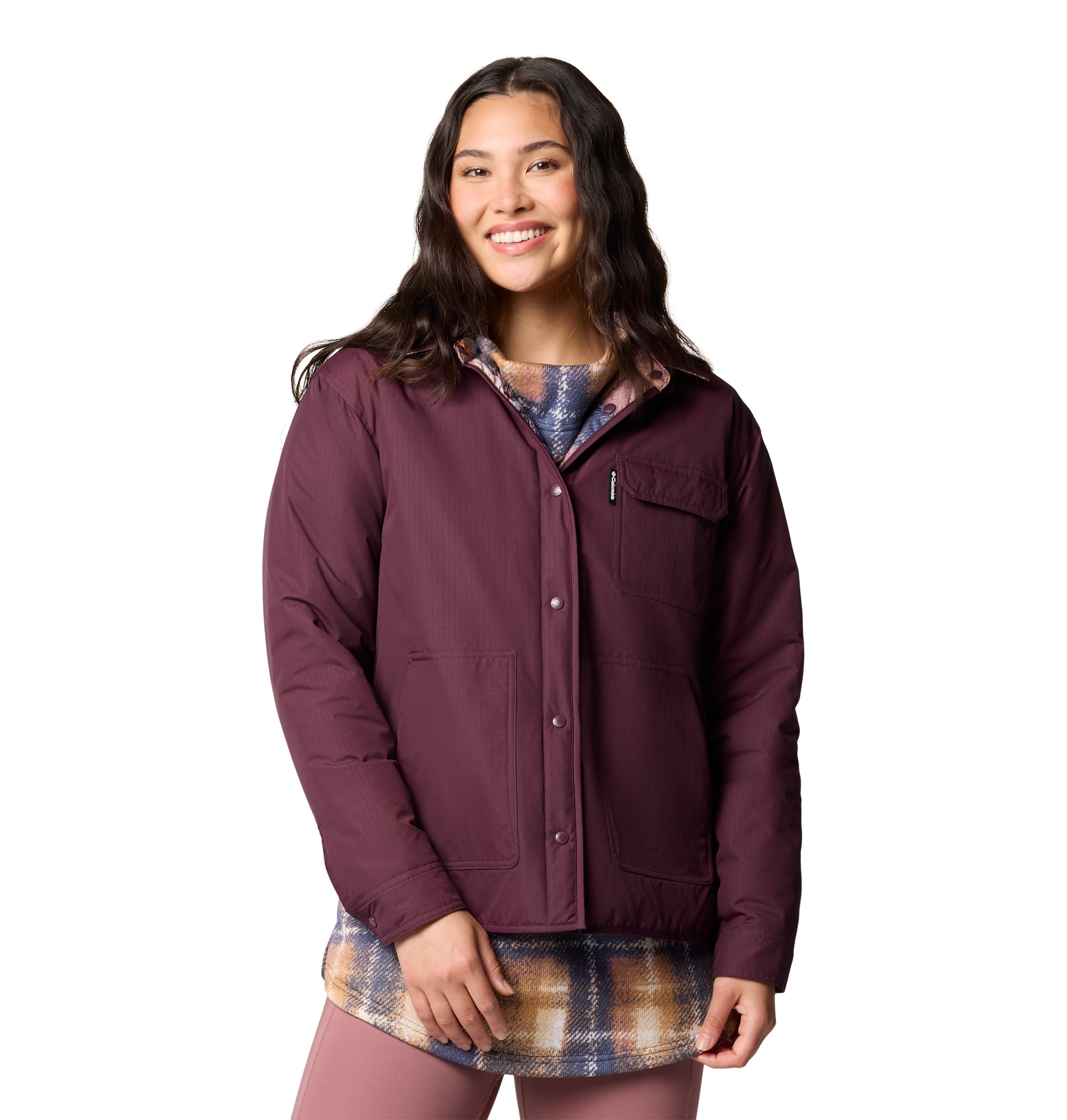 CHAMARRA REVERSIBLE MUJER COLUMBIA | LONGHORN RIDGE