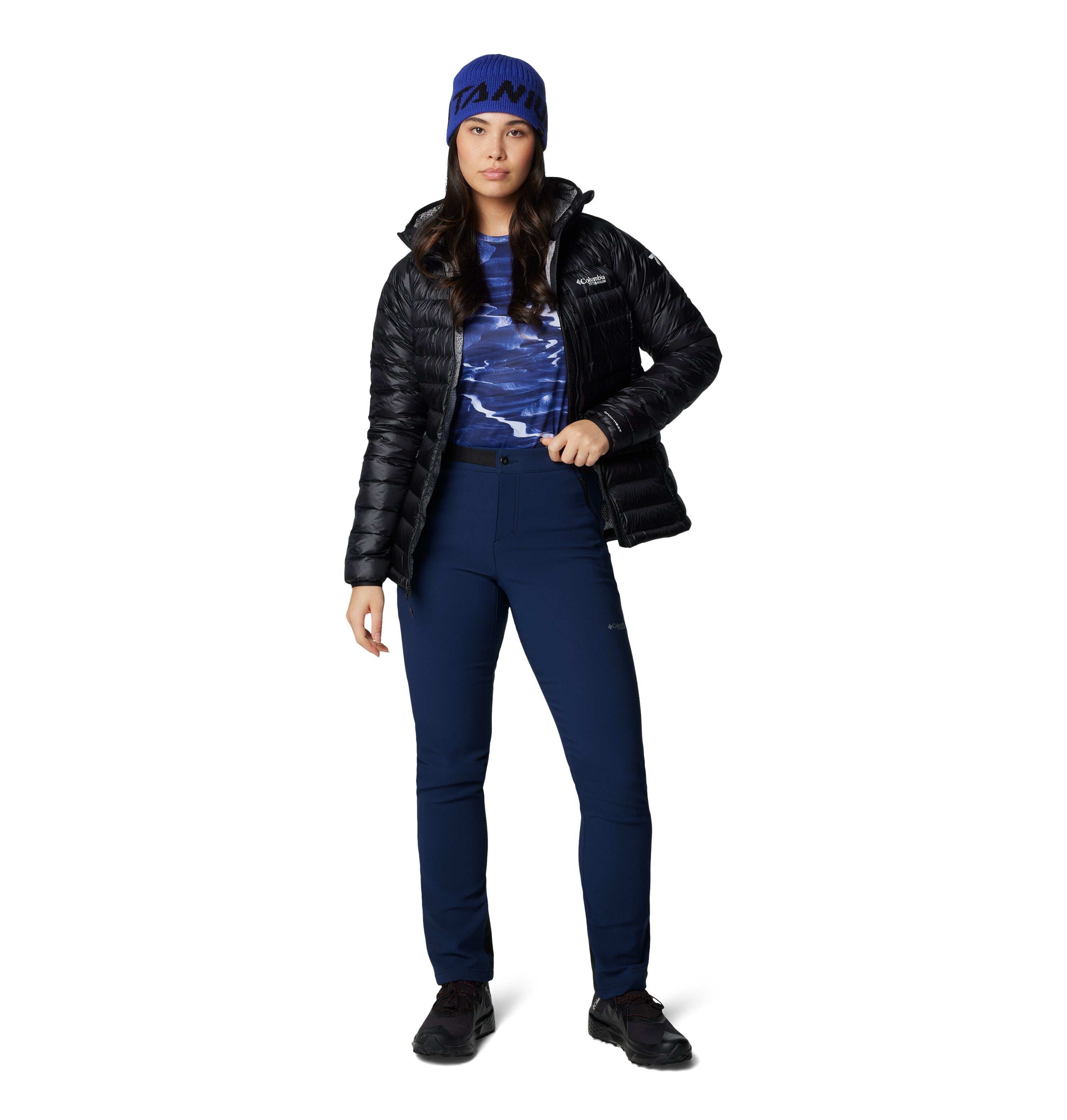 Chamarra con gorro para mujer Columbia Arctic Crest Down