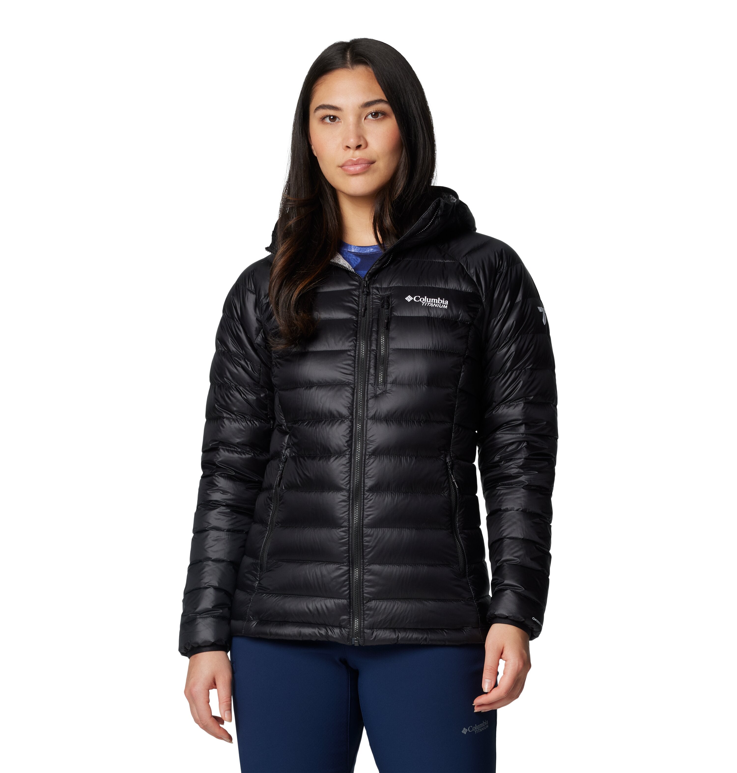 Chamarra con gorro para mujer Columbia Arctic Crest Down