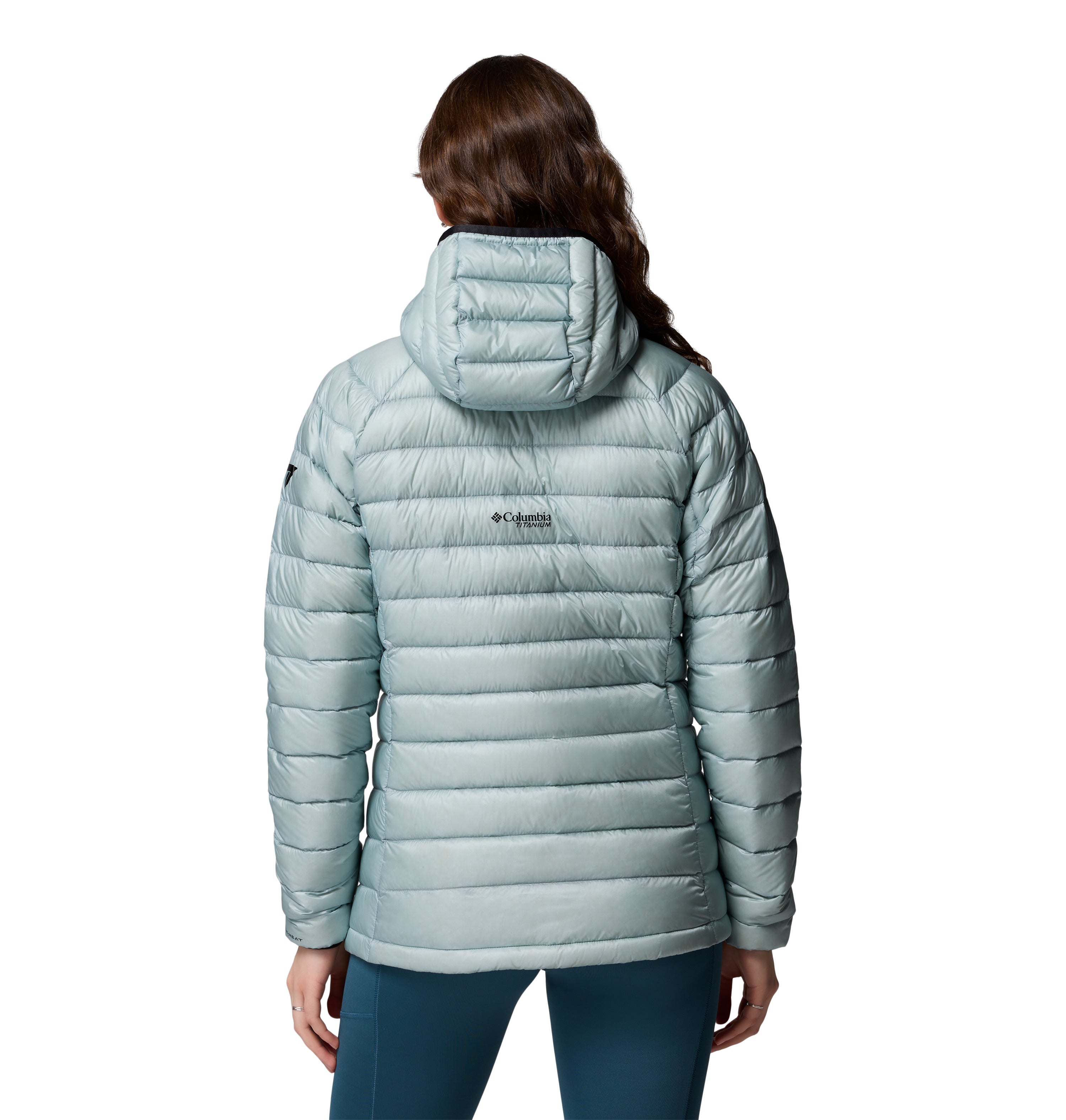 Chamarra con gorro para mujer Columbia Arctic Crest Down