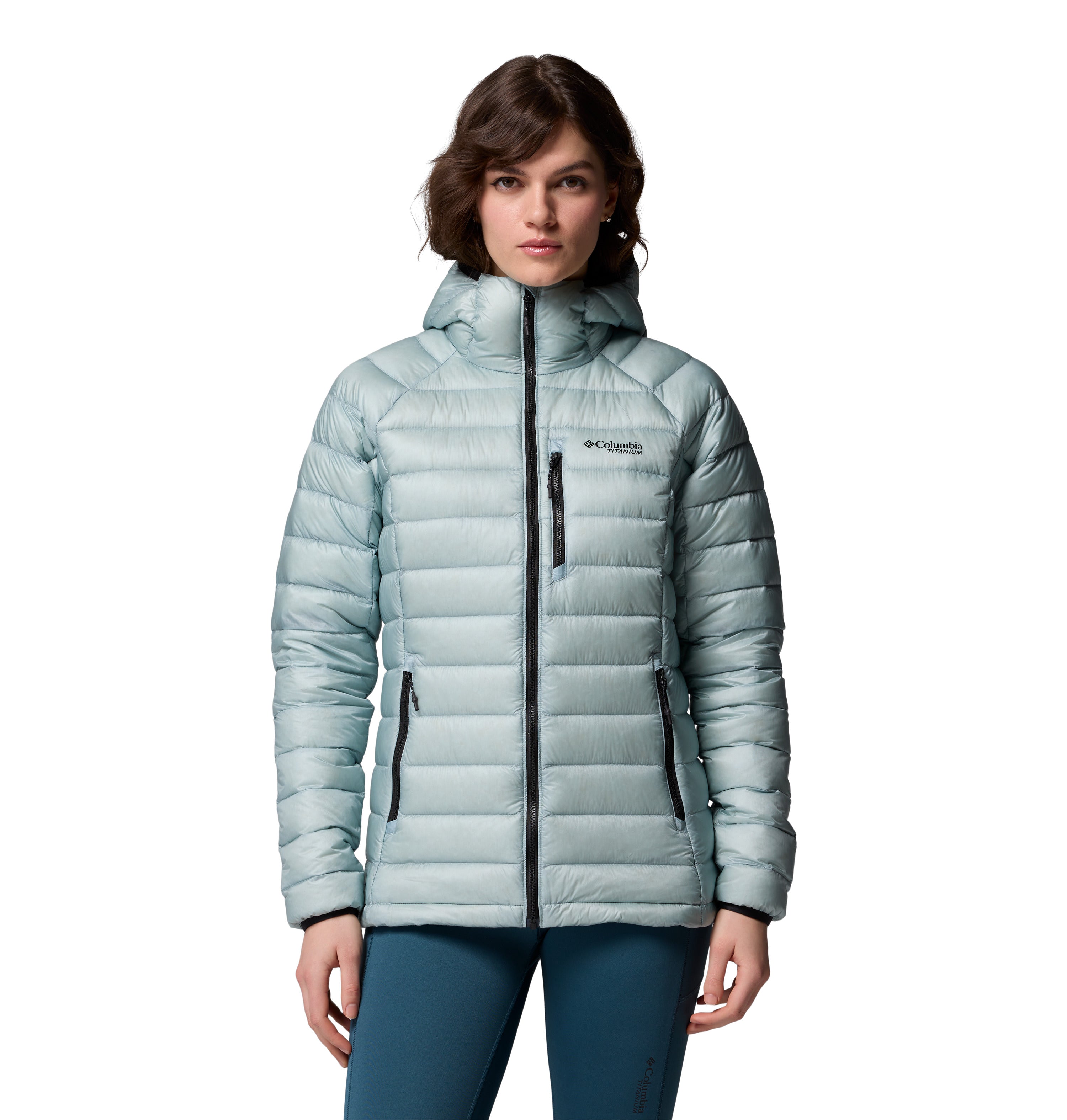 Chamarra con gorro para mujer Columbia Arctic Crest Down
