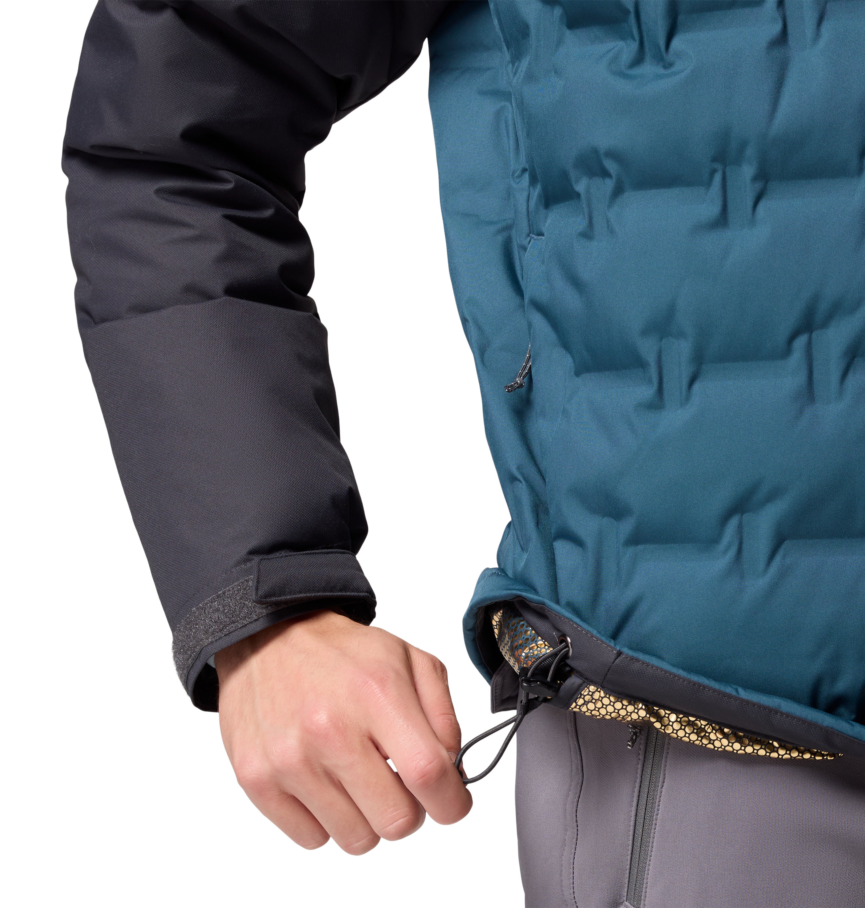 Chamarra acolchada con gorro para hombre Columbia Grand Trek III Down