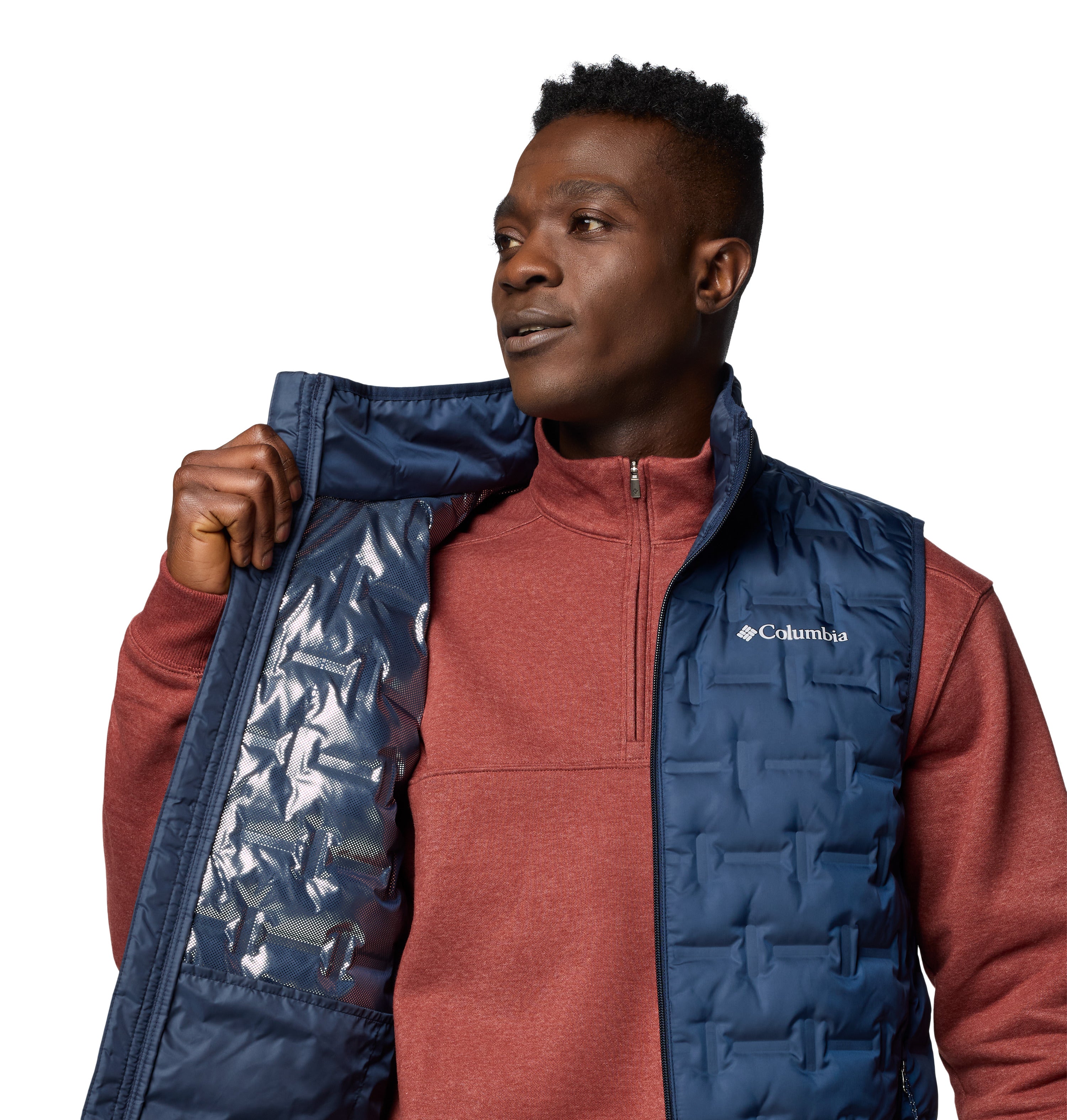 Chaleco para hombre Columbia Delta Ridge II Down