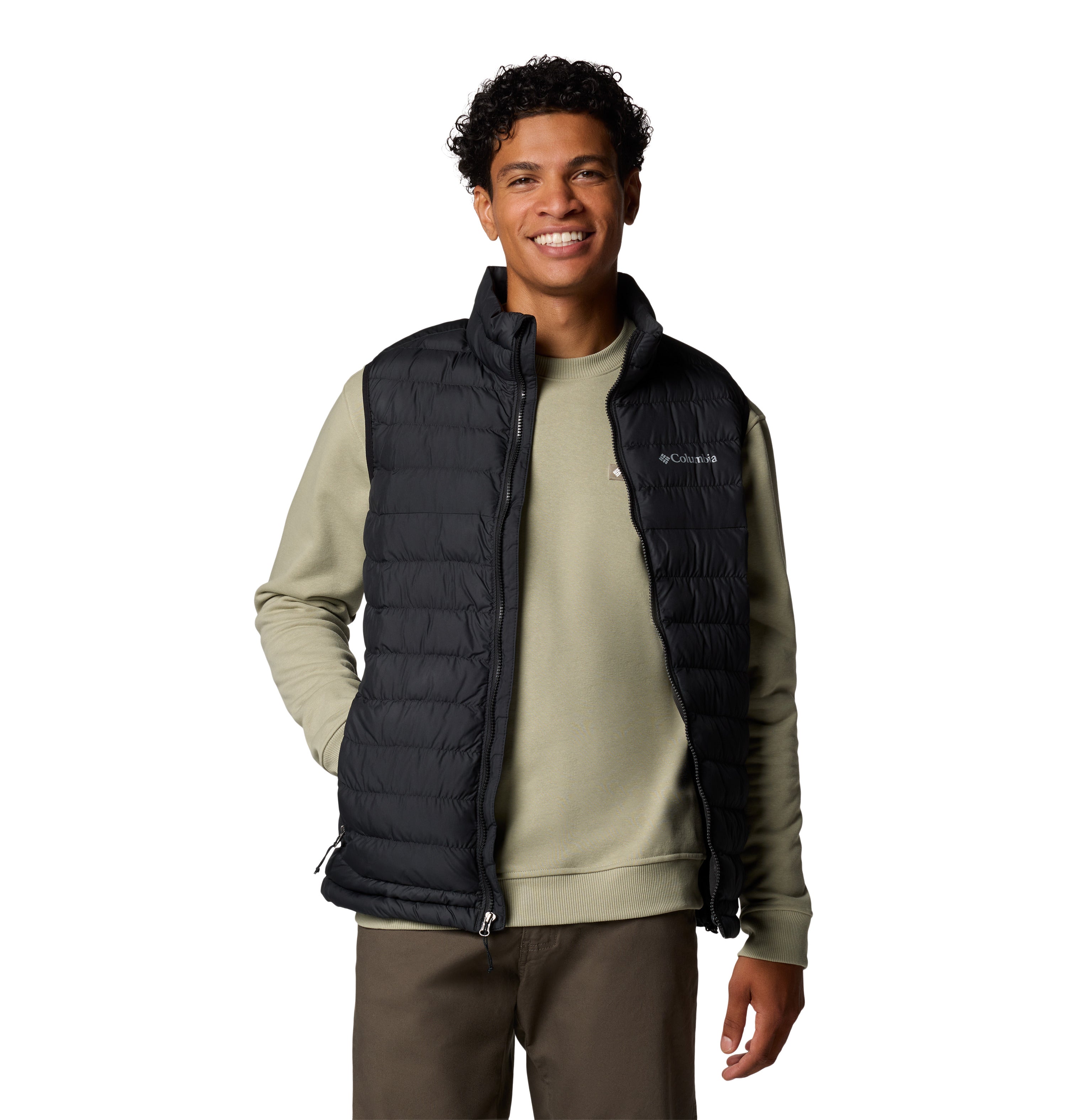 Chaleco para hombre Columbia Powder Lite II Vest