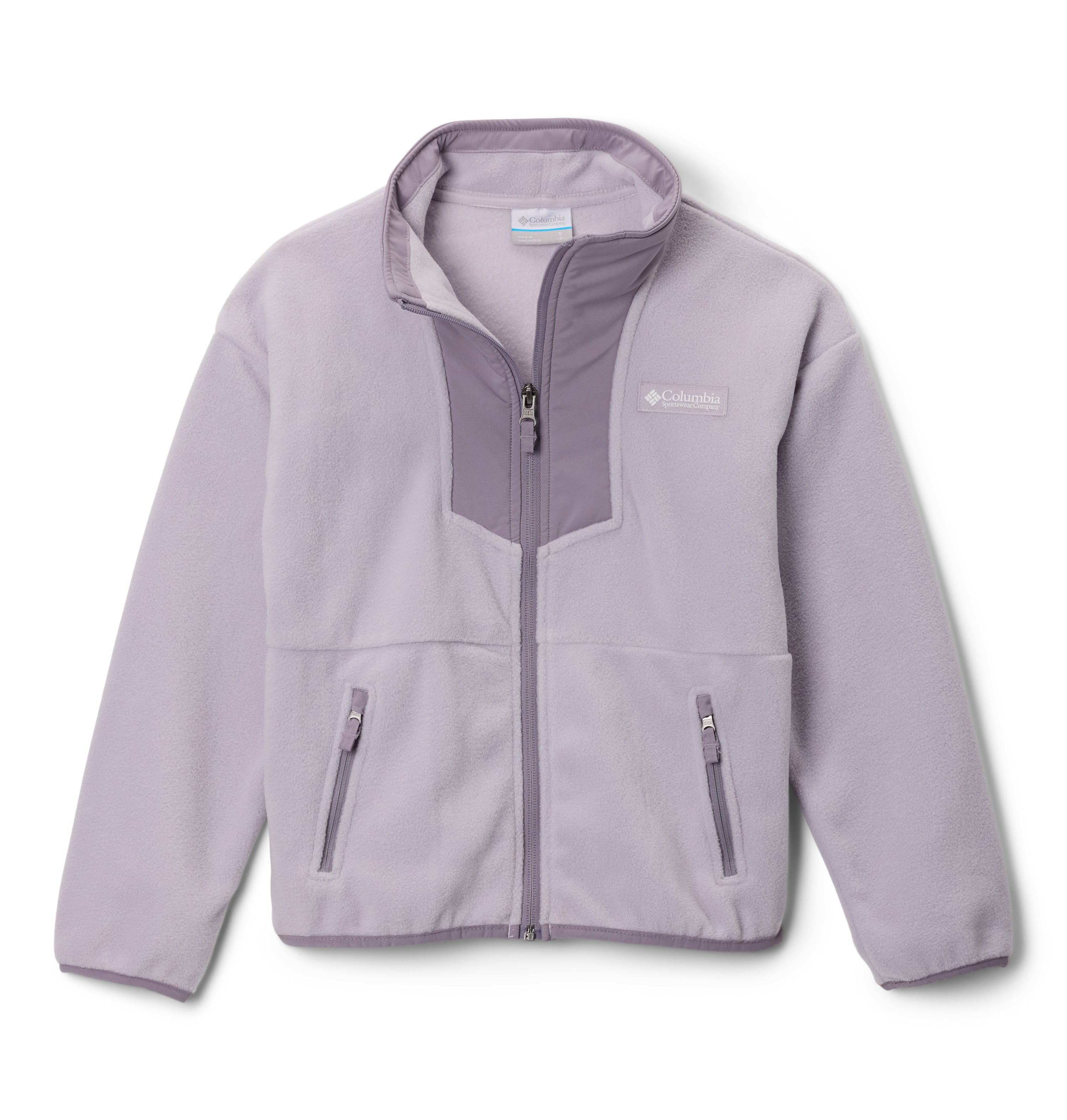 Chamarra de polar para niños Columbia Sequoia Grove Full Zip Fleece