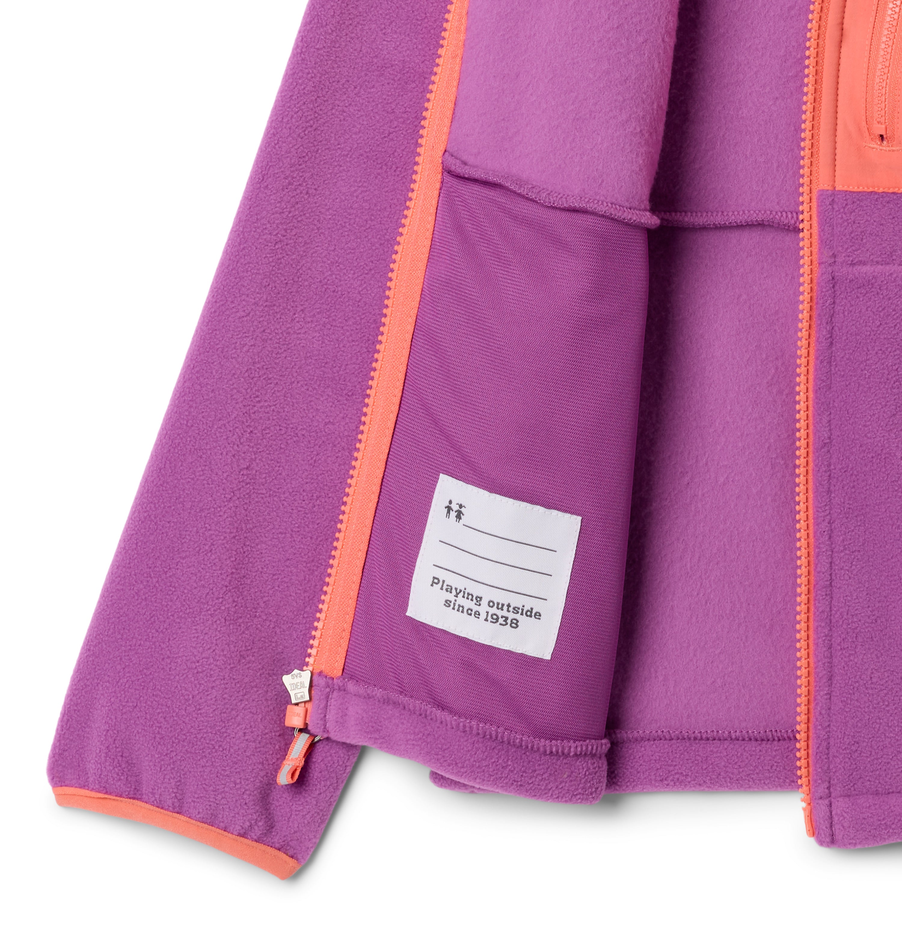CHAMARRA NIÑOS COLUMBIA | FAST TREK IV FLEECE FULL ZIP