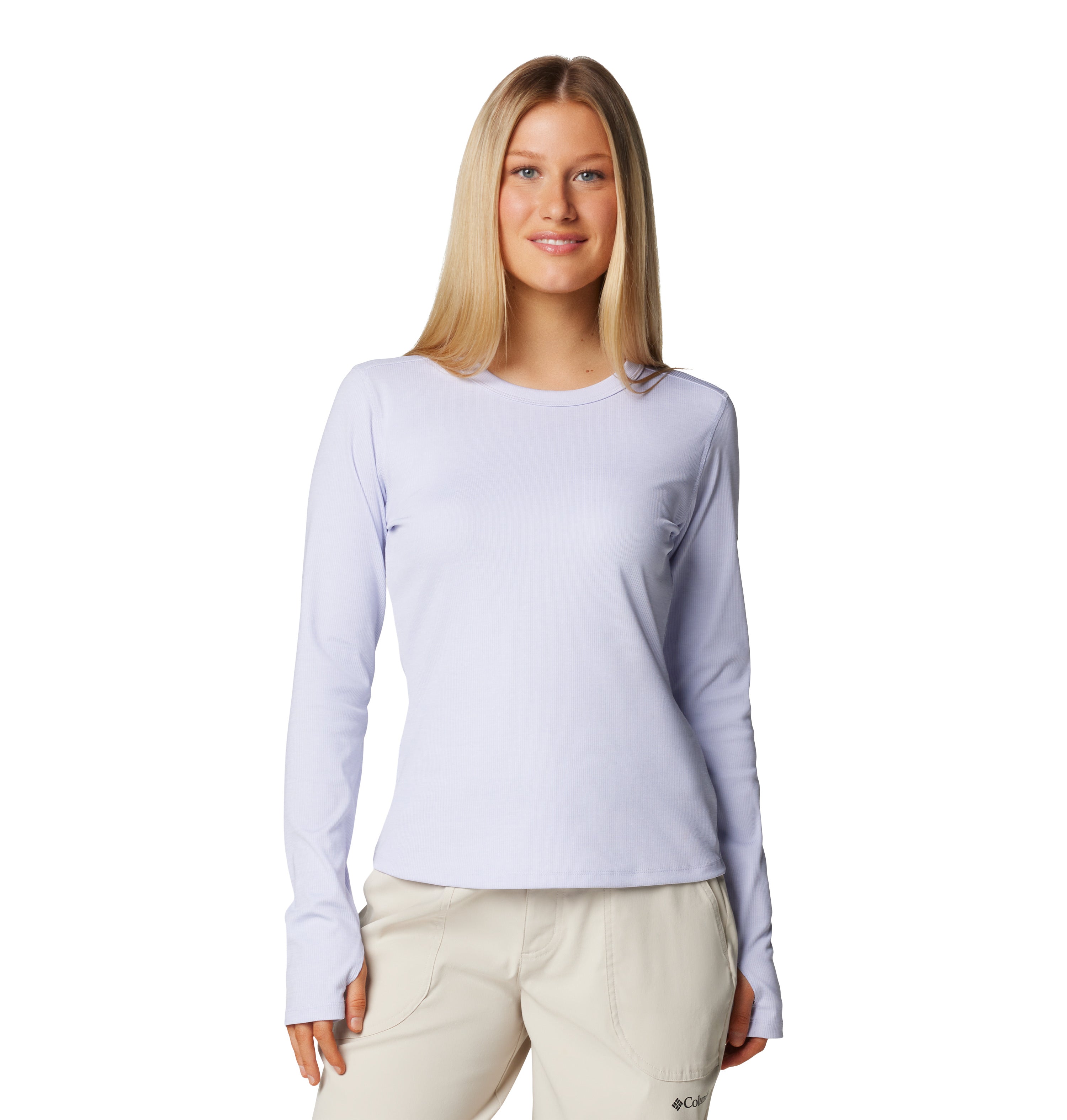 PLAYERA MUJER COLUMBIA | BOUNDLESS  DAYS KNIT CREW LS