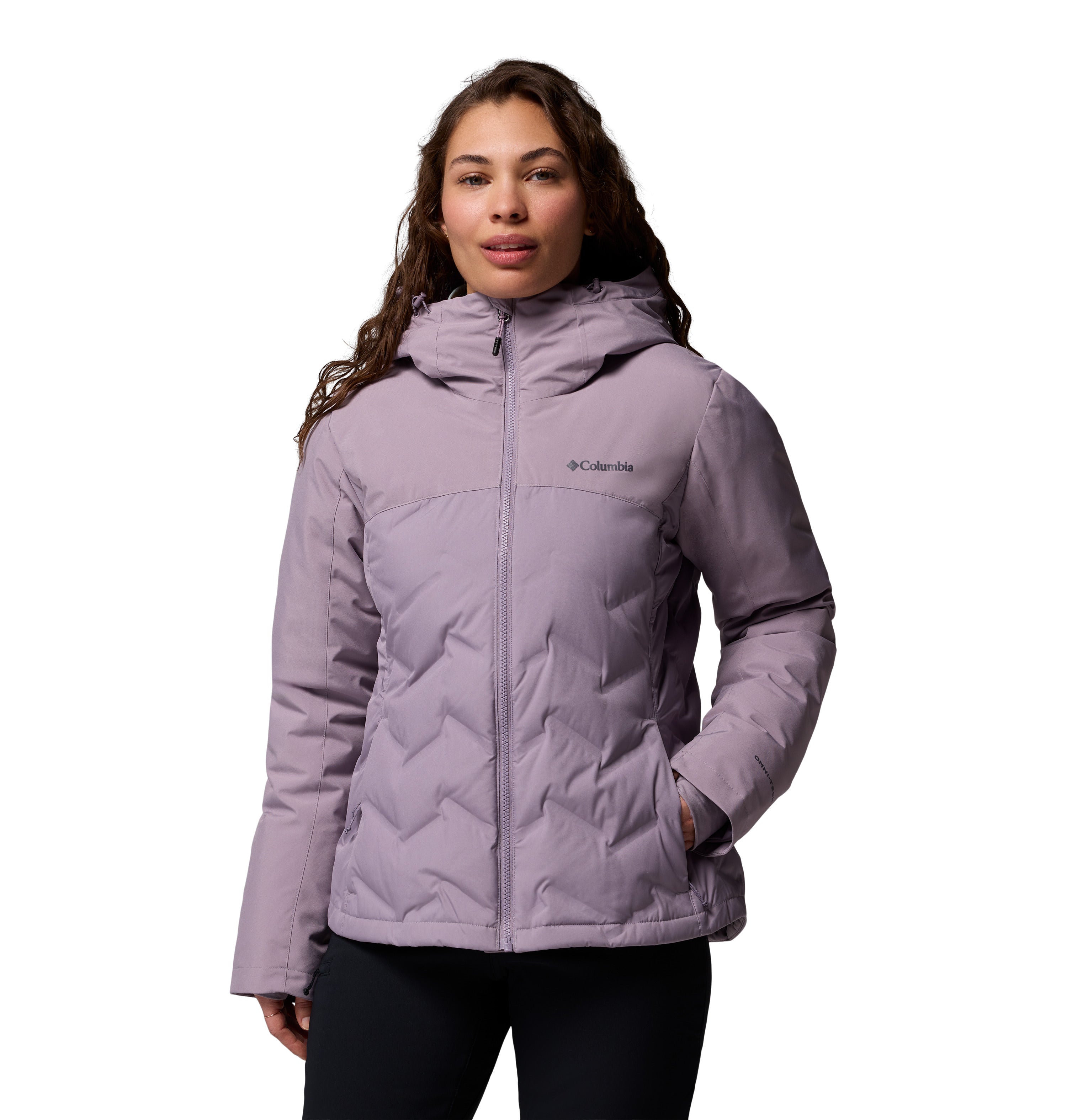 Chamarra acolchada con gorro para mujer Columbia Grand Trek III Down
