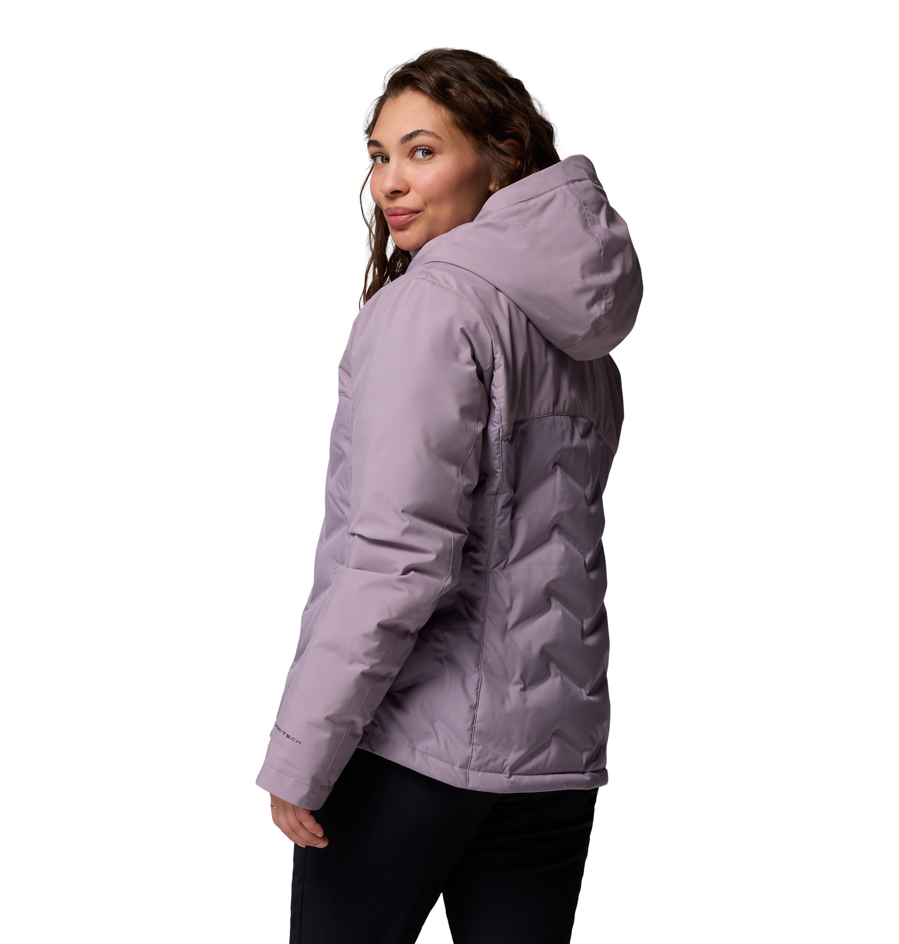 Chamarra acolchada con gorro para mujer Columbia Grand Trek III Down