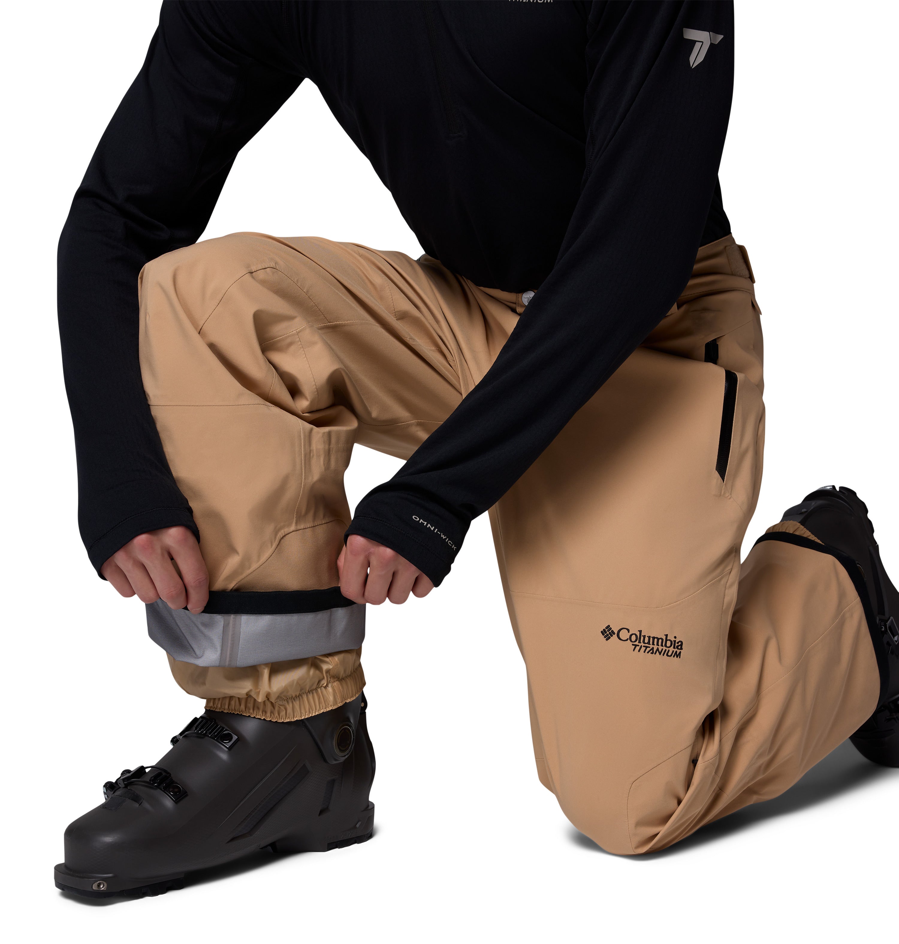 Pantalón de esquí para hombre Columbia Platinum Peak II 3L