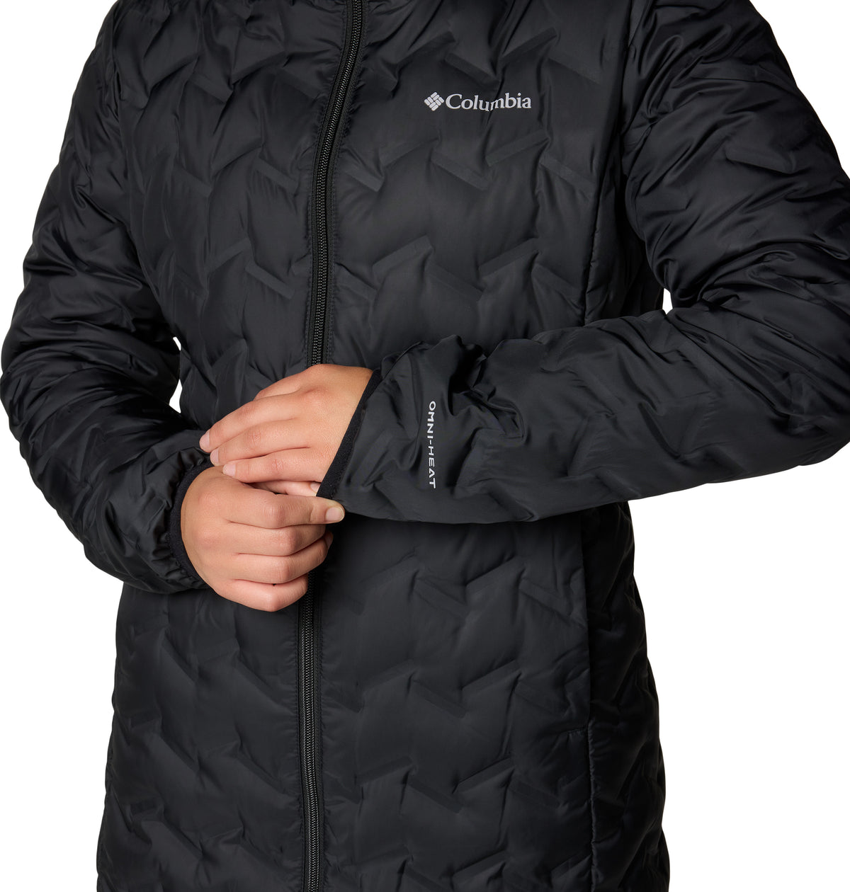 Chamarra Térmica Larga para Mujer Columbia Delta Ridge II Long Down Jacket