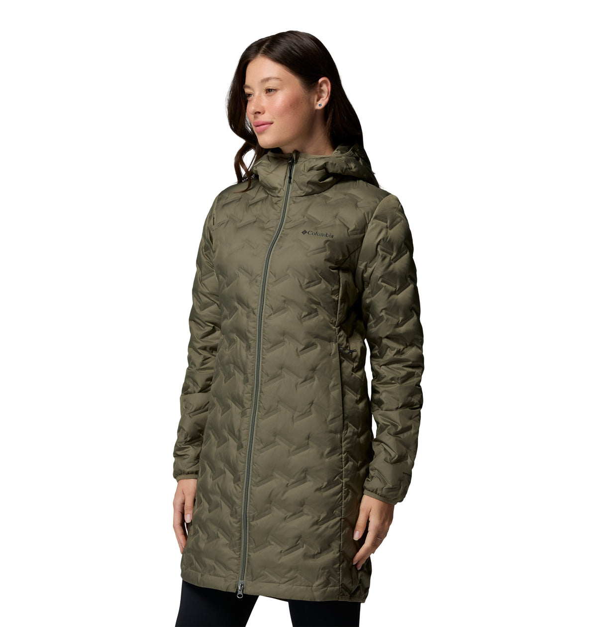 Chamarra Térmica para Mujer Columbia Delta Ridge II Long Down Jacket