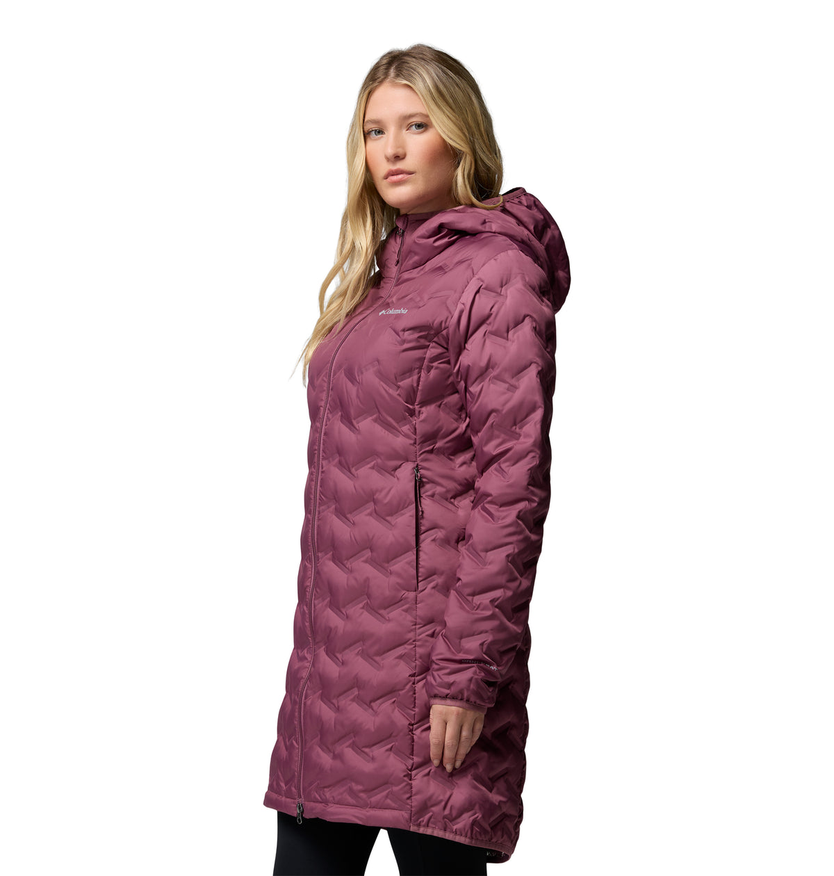 Chamarra Térmica para Mujer Columbia Delta Ridge II Long Down Jacket