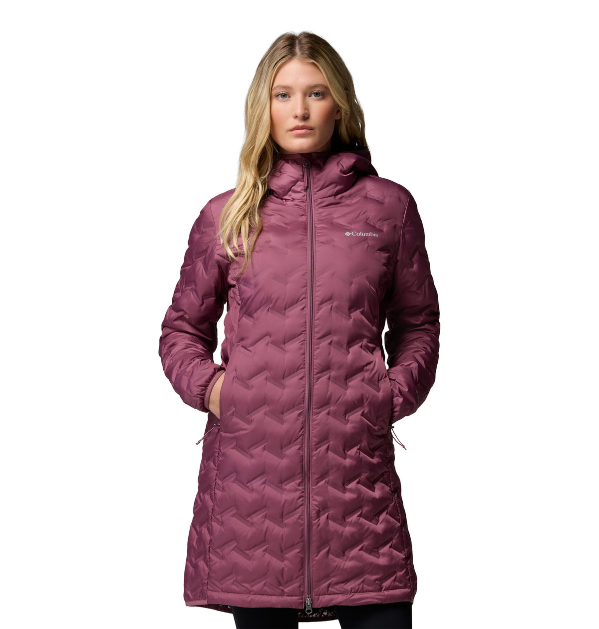 Chamarra Térmica para Mujer Columbia Delta Ridge II Long Down Jacket