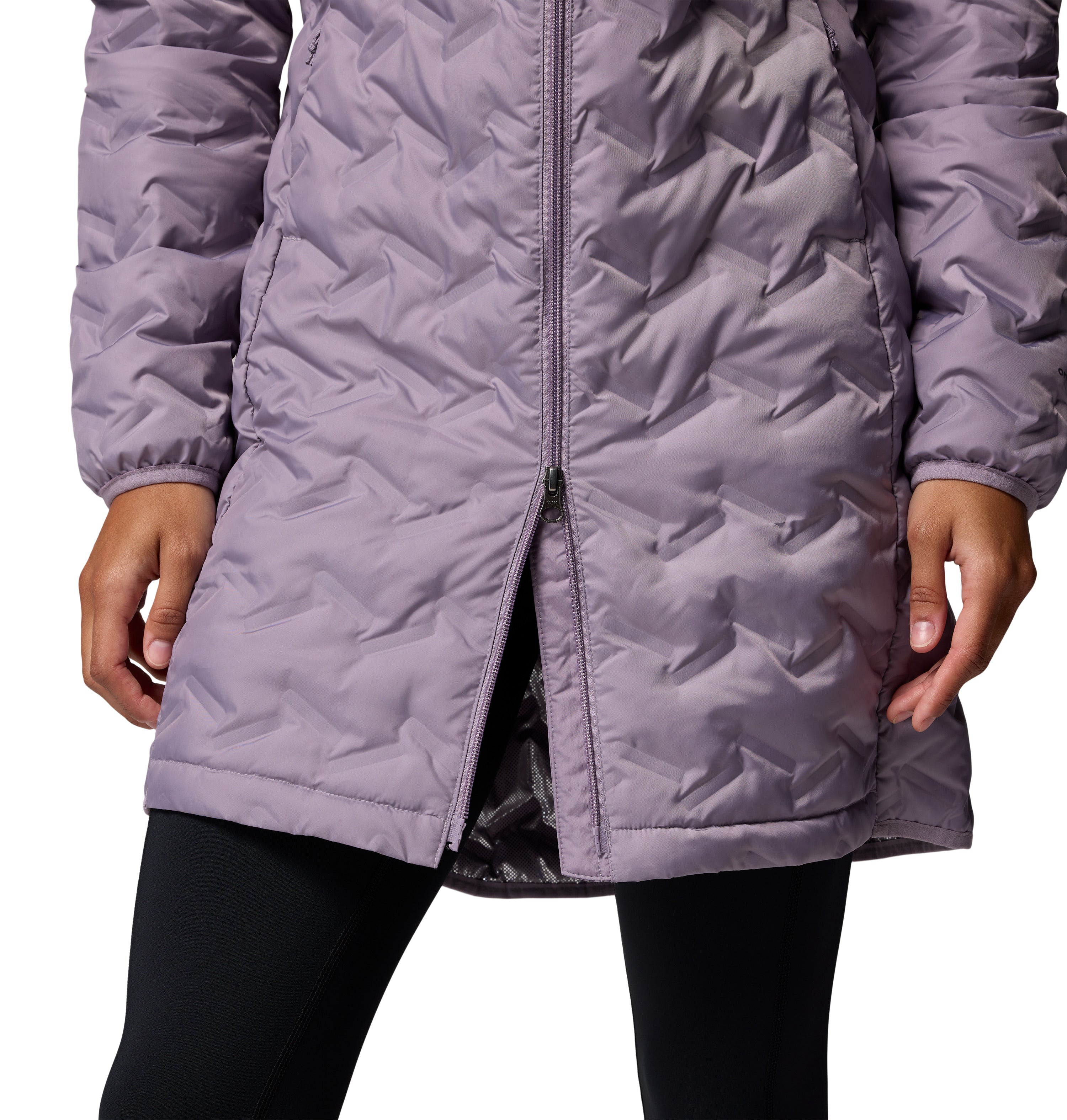 Chamarra para mujer Columbia Delta Ridge II Long Down Jacket