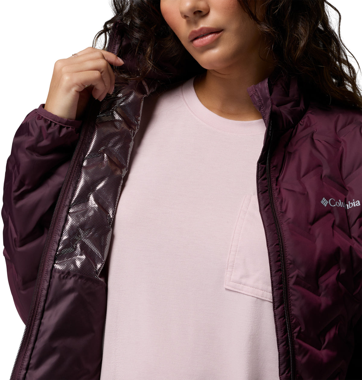 Chamarra Térmica para Mujer Columbia Delta Ridge II Down Jacket