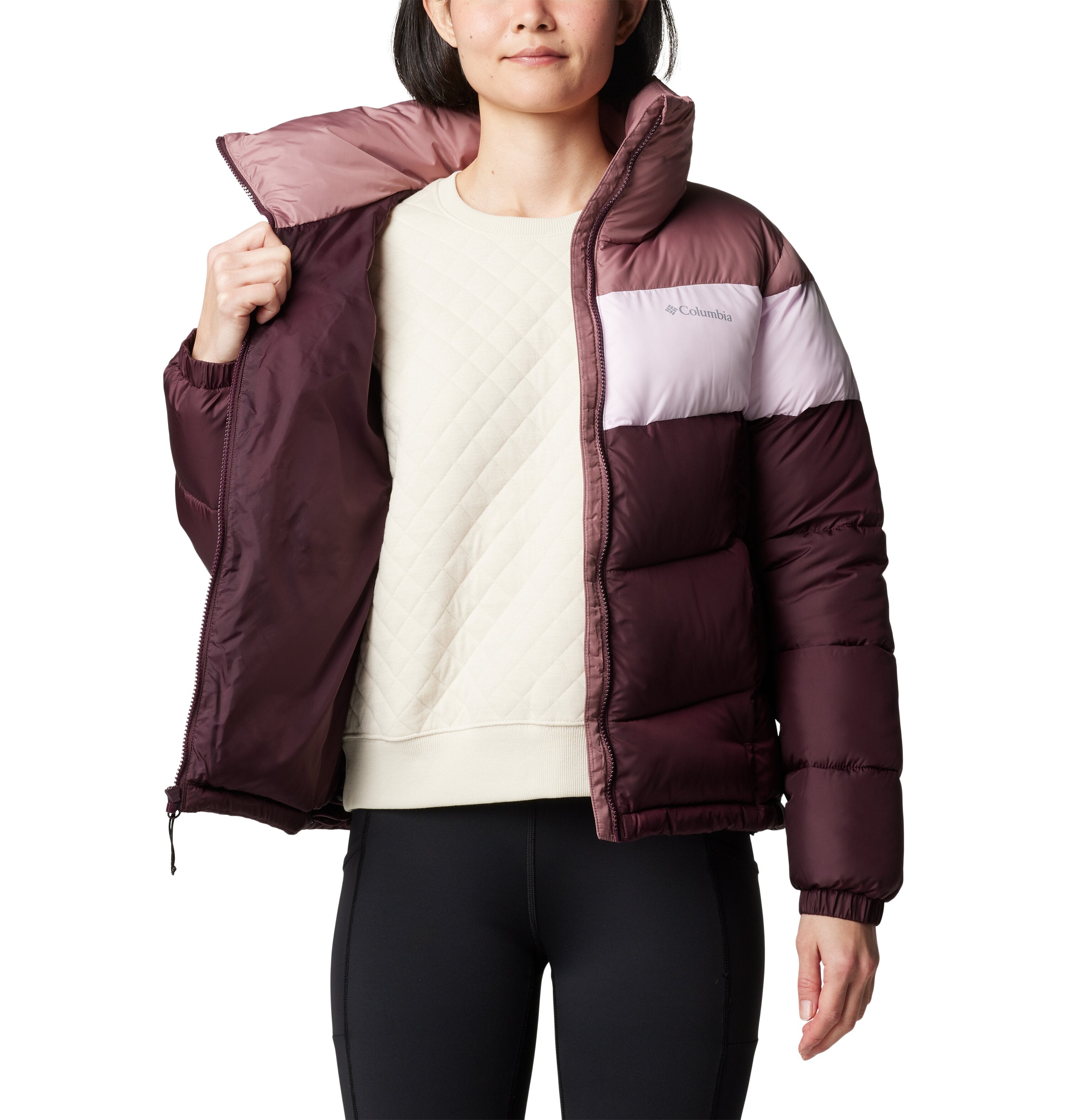 CHAMARRA MUJER COLUMBIA | PUFFECT II COLORBLOCK JACKET