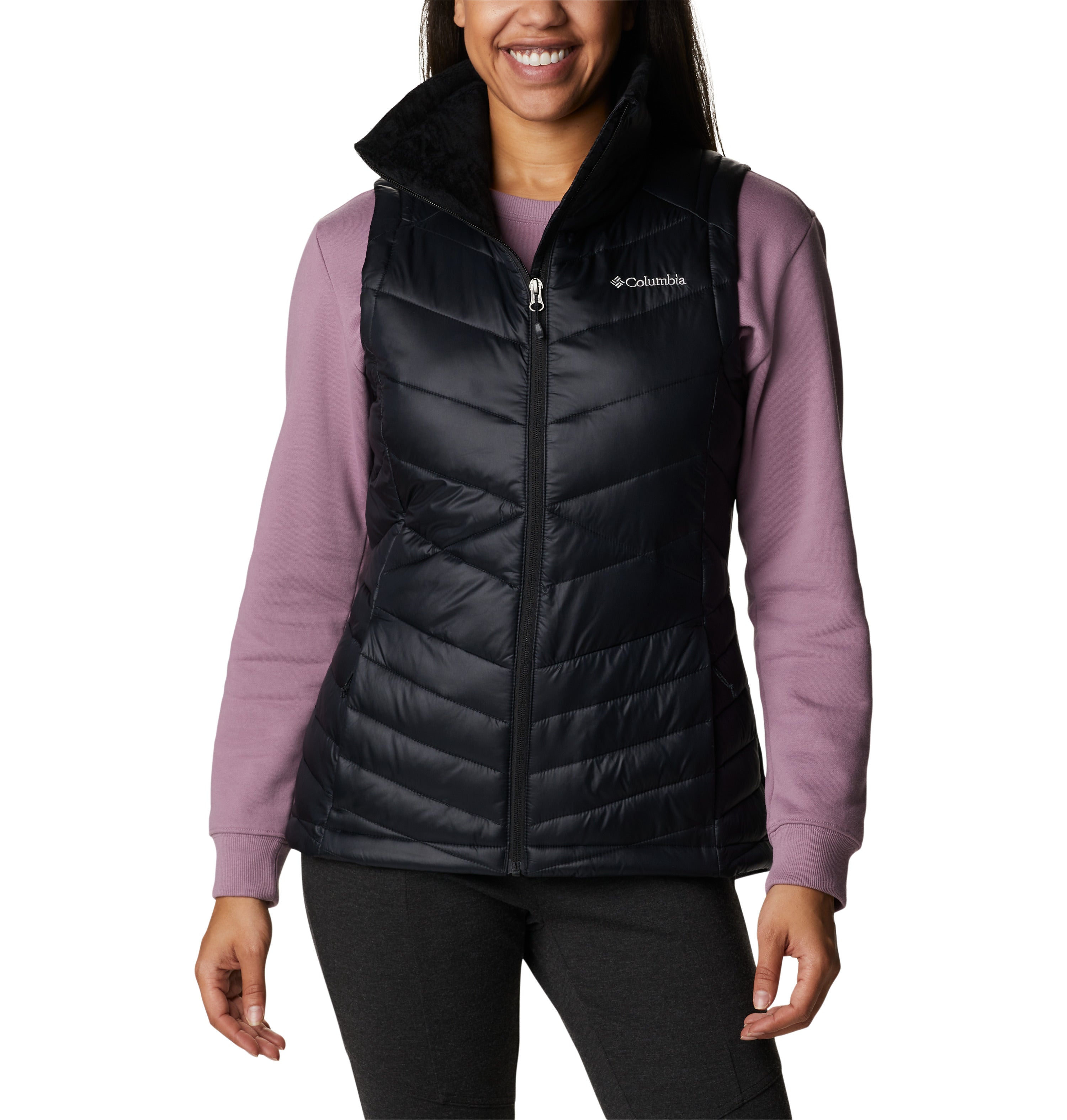 Chaleco para mujer Columbia Joy Peak II Long Vest