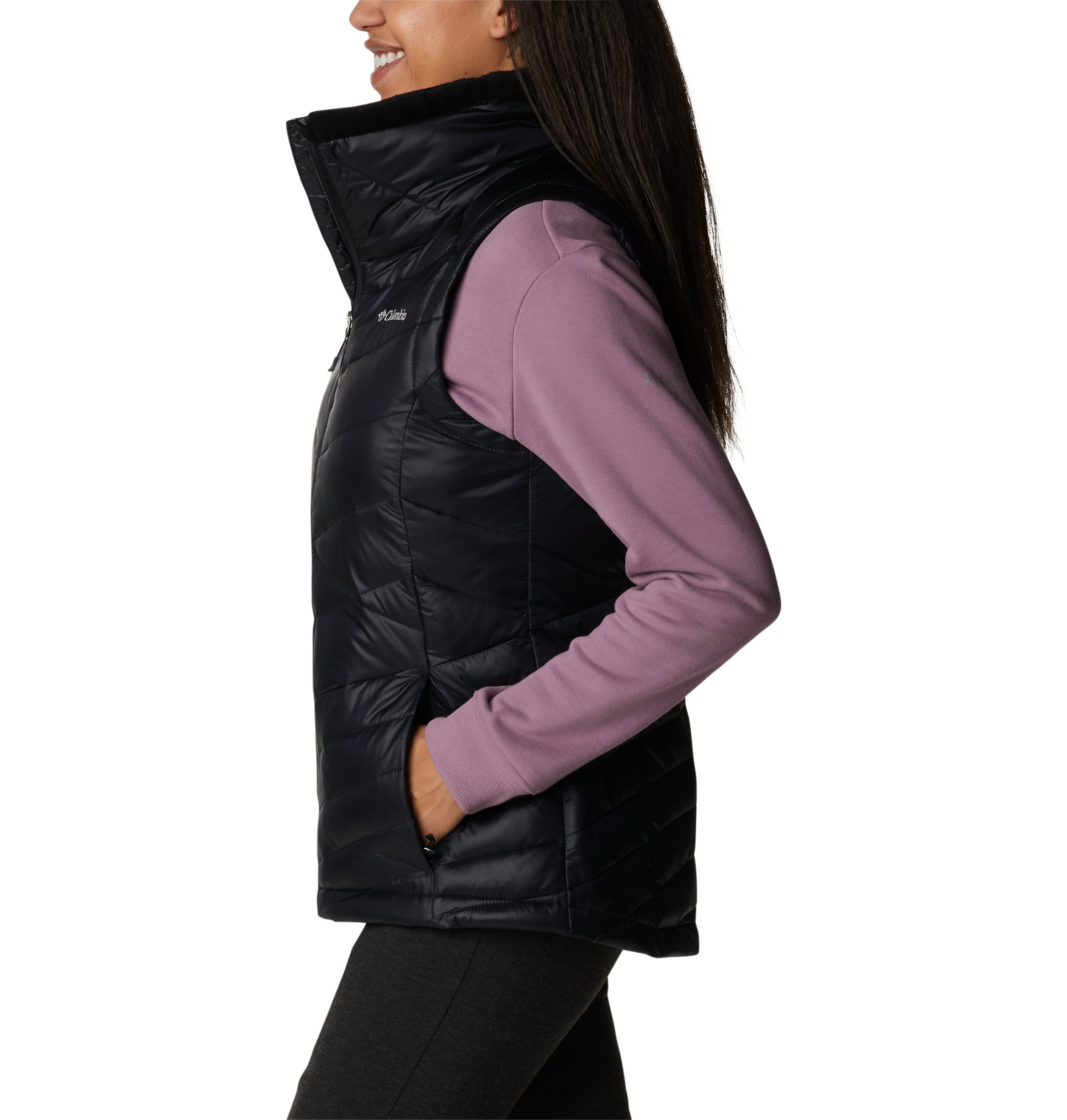 Chaleco para mujer Columbia Joy Peak II Long Vest