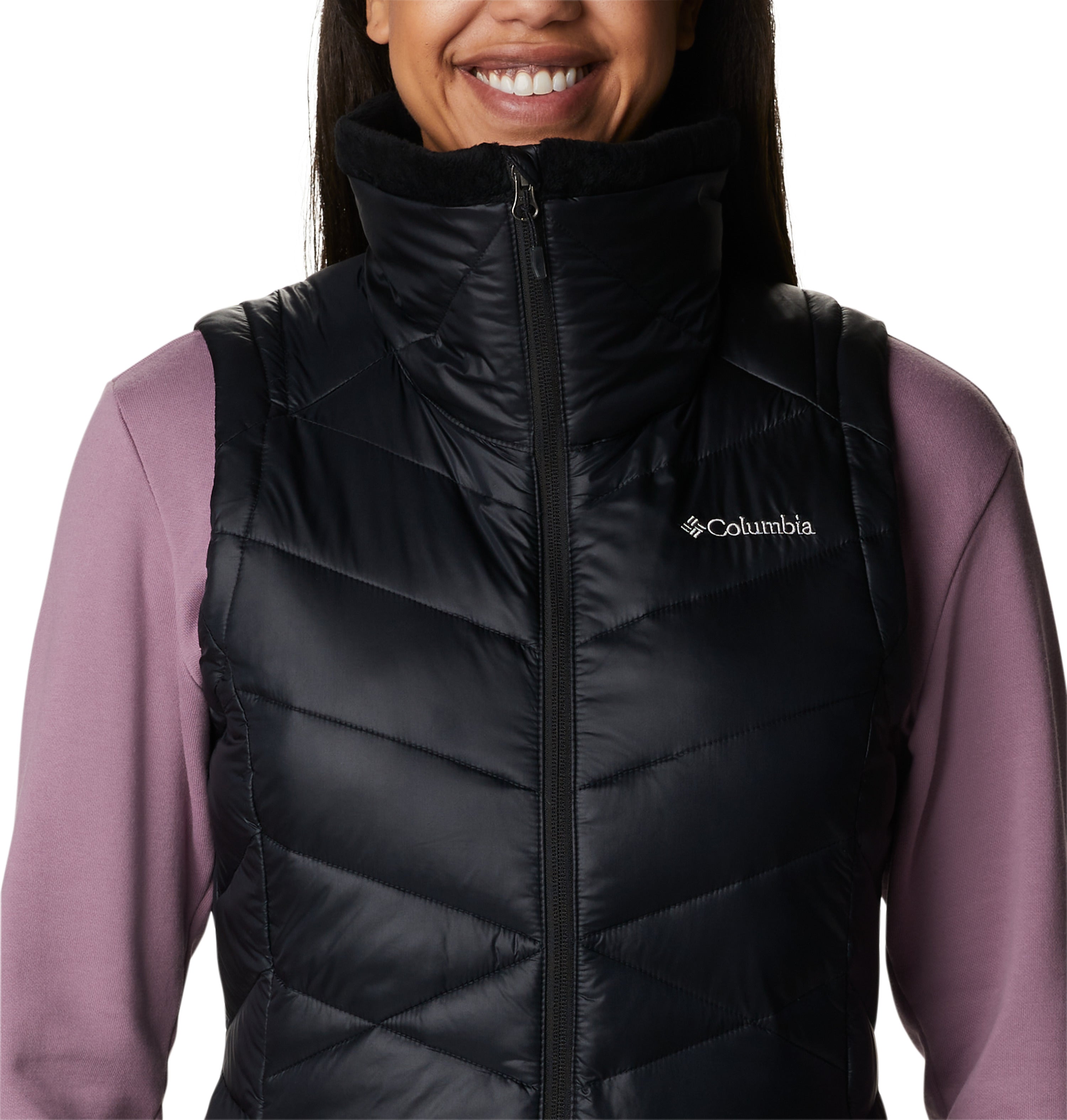 Chaleco para mujer Columbia Joy Peak II Long Vest