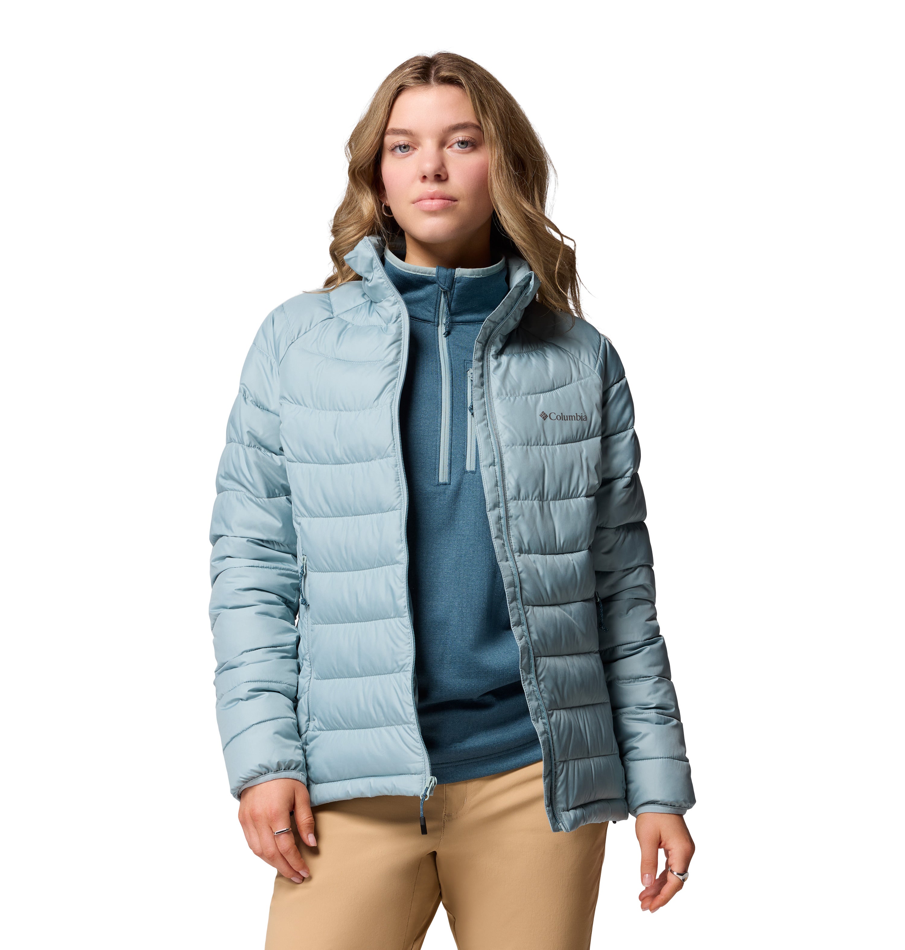 Chamarra para mujer Columbia Powder Lite II Full Zip