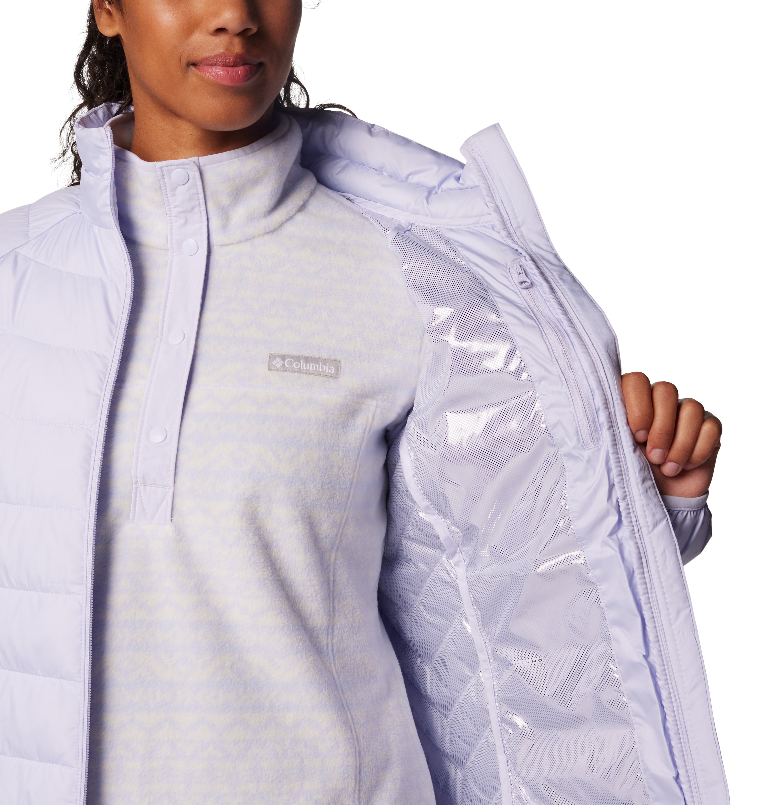 CHAMARRA MUJER COLUMBIA |POWDER LITE II FULL ZIP JACKET