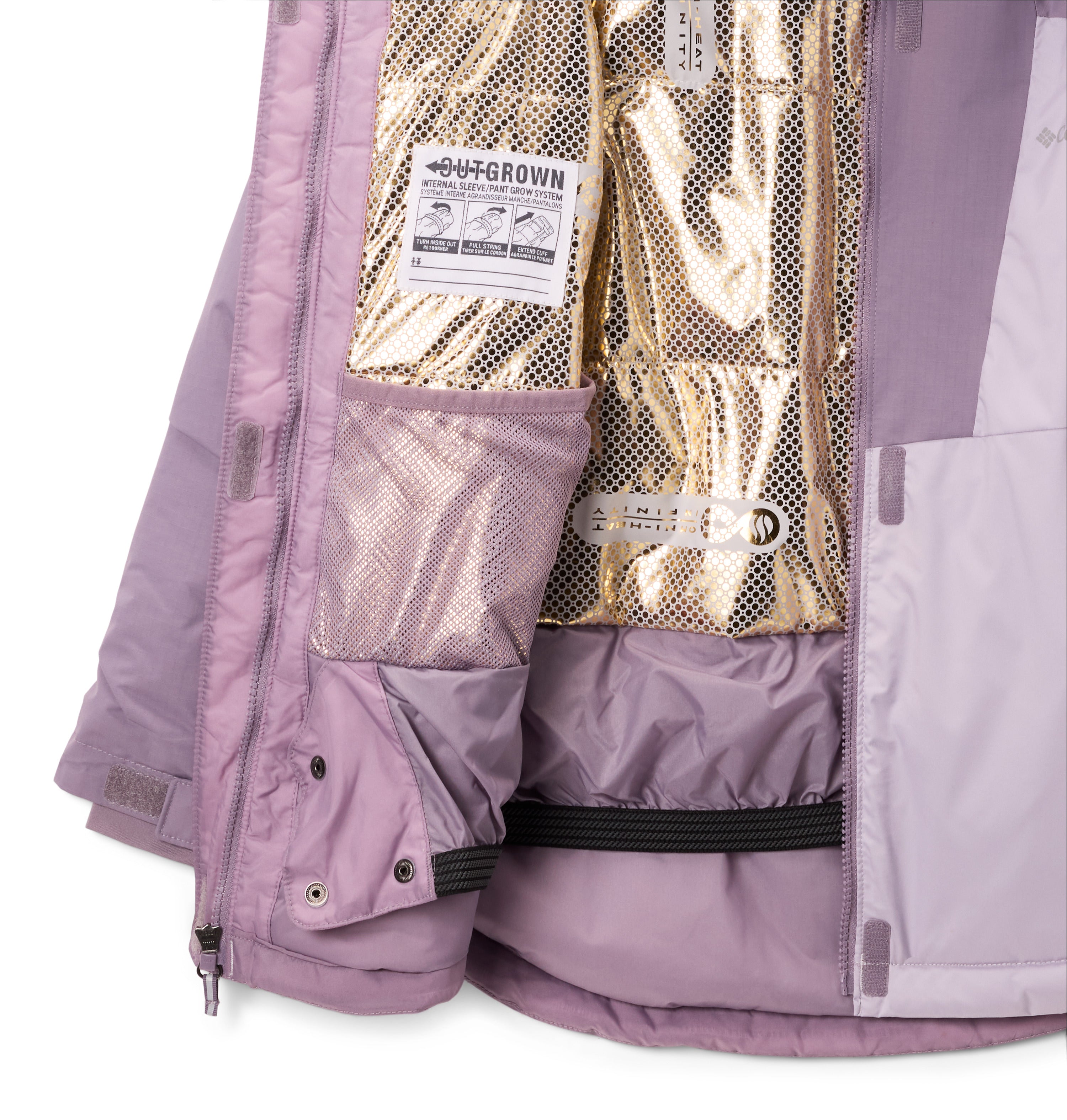 Chamarra de esquí impermeable para niña Columbia Mighty Mogul III Jacket