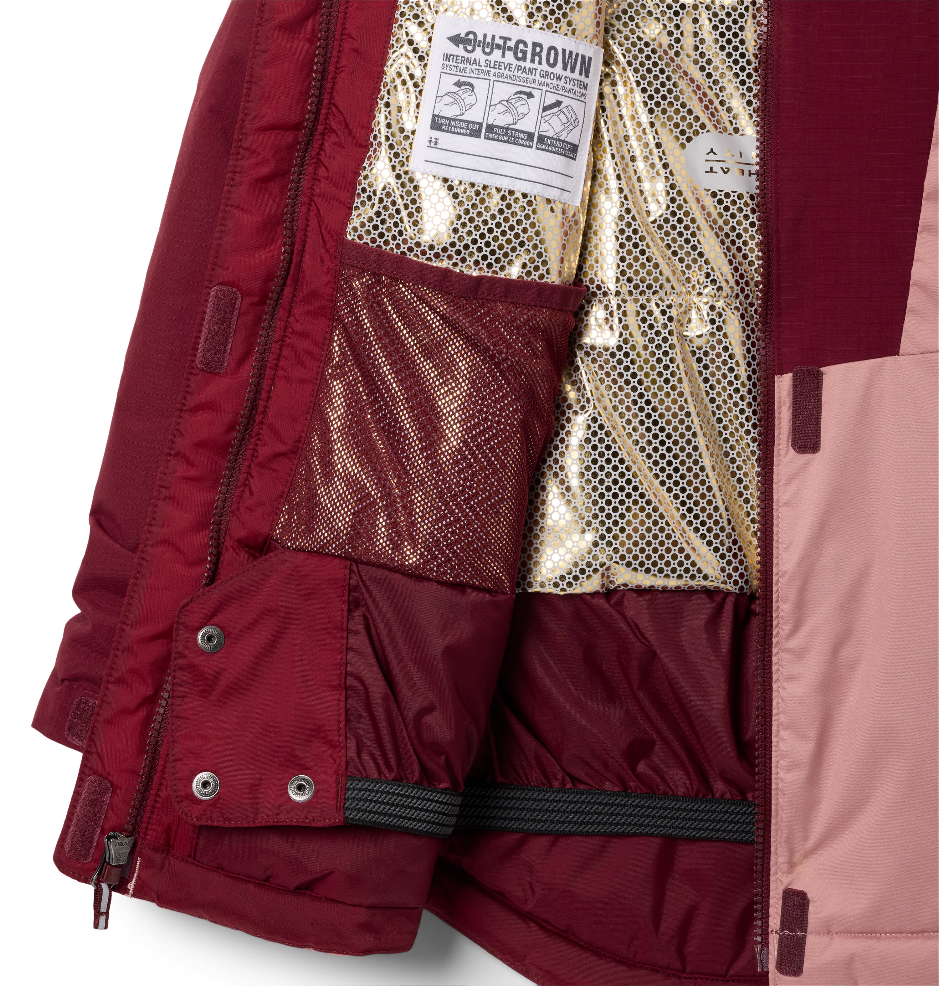 Chamarra de esquí impermeable para niña Columbia Mighty Mogul III Jacket