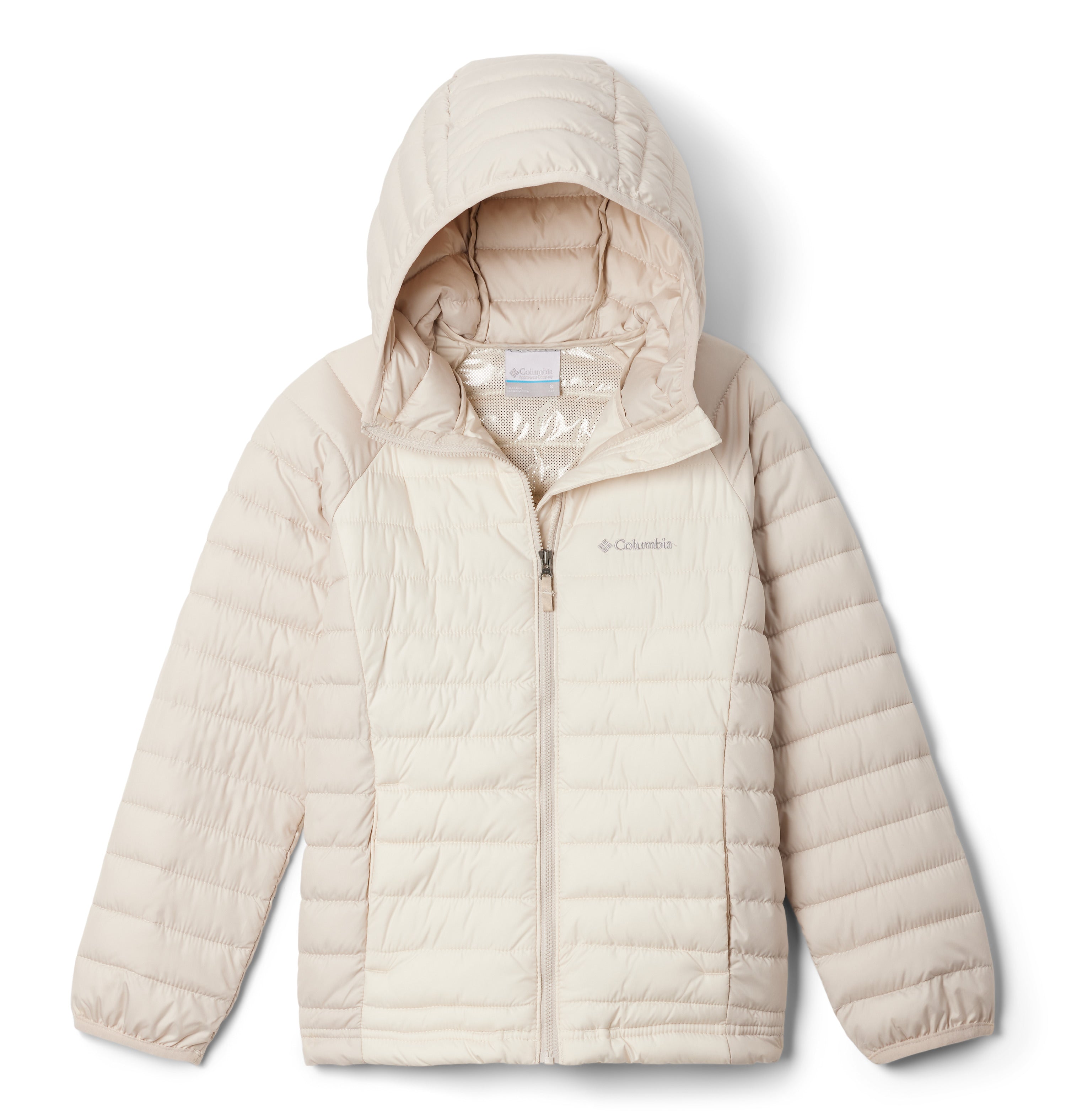 Chamarra con gorro para niña Columbia Powder Lite II