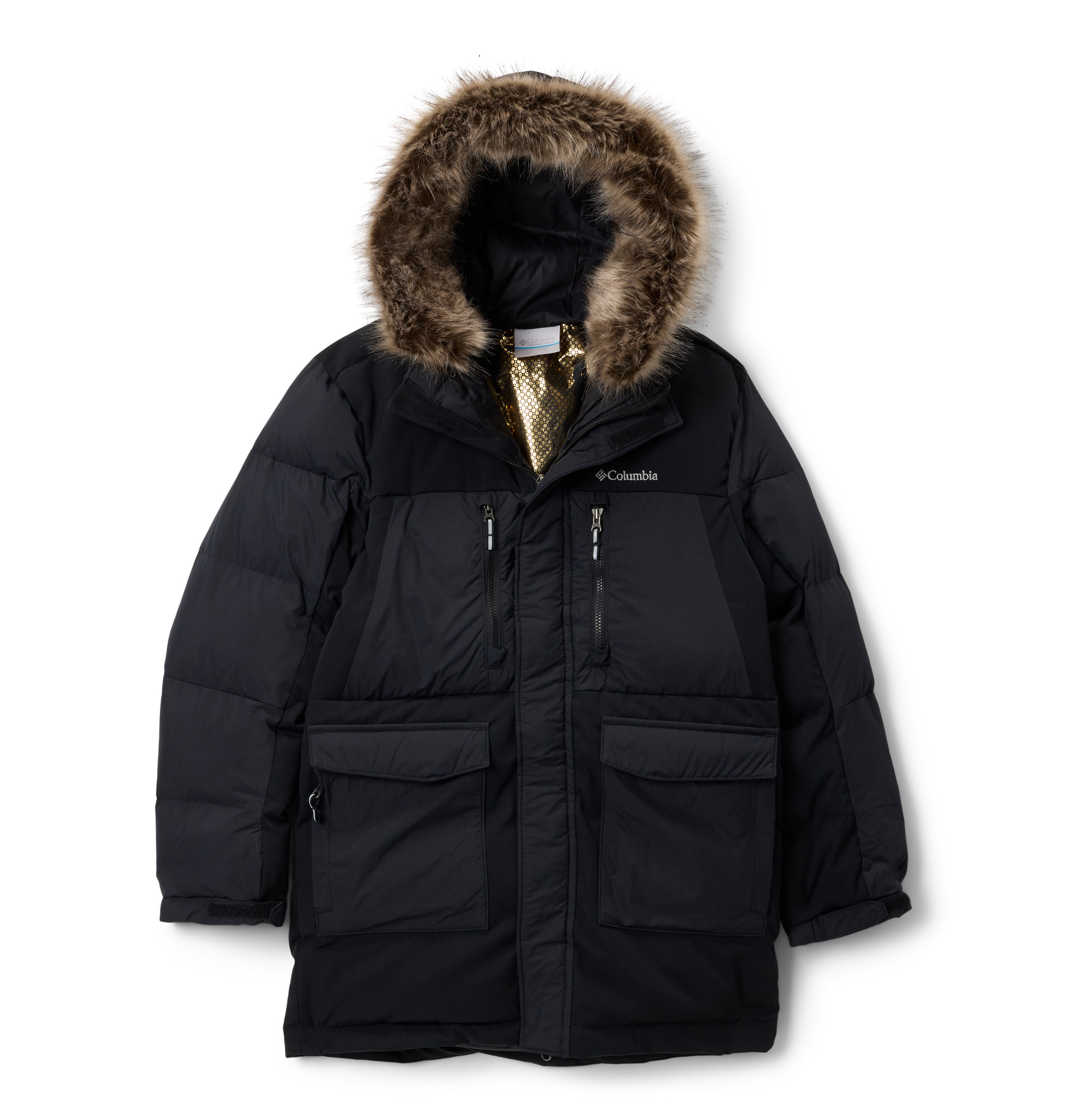 Chamarra tipo parka aislante e impermeable para niños Columbia Marquam Peak Fusion II Parka