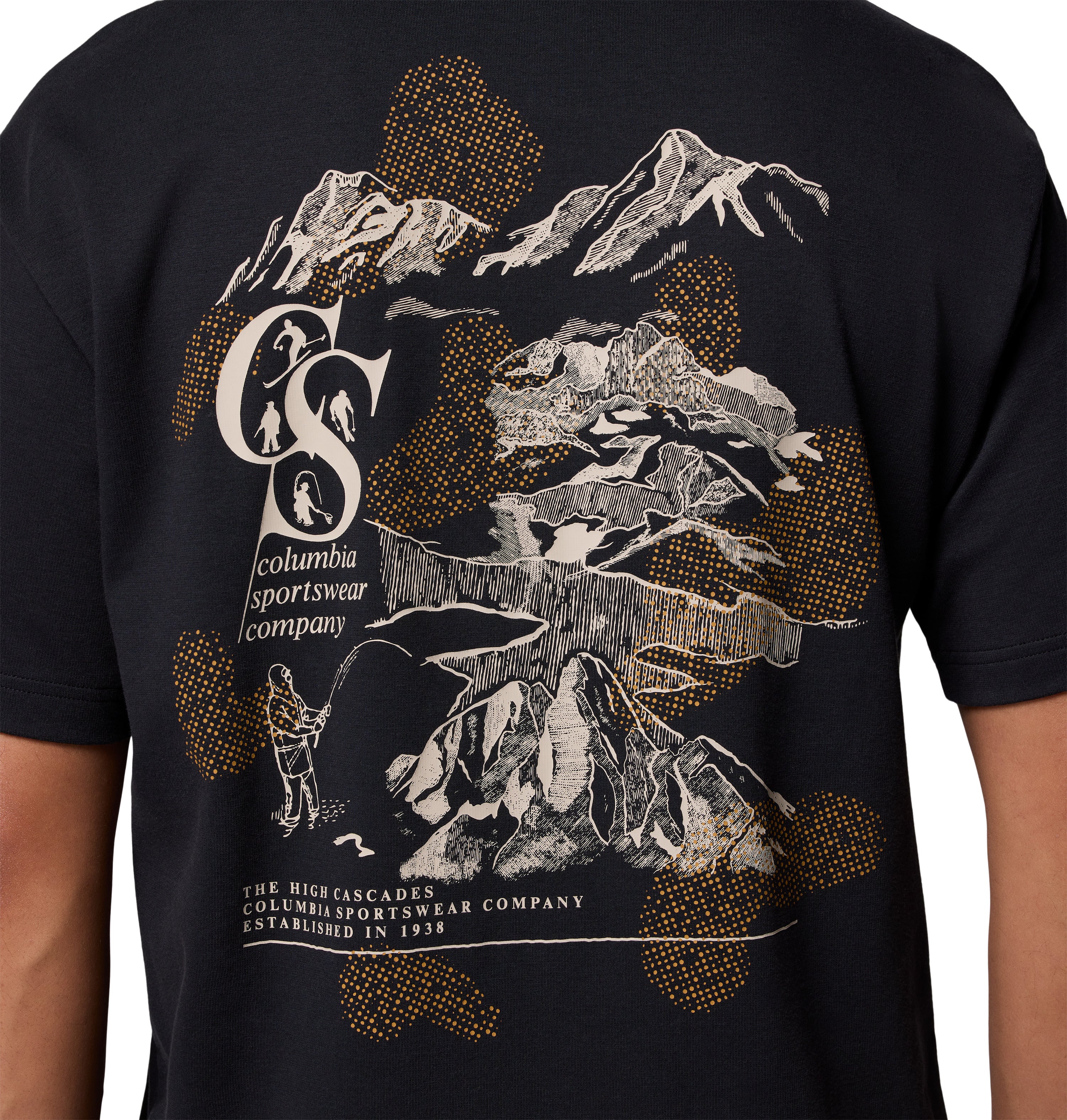 Playera de manga corta para hombre Columbia CSC Heritage Graphic Tee