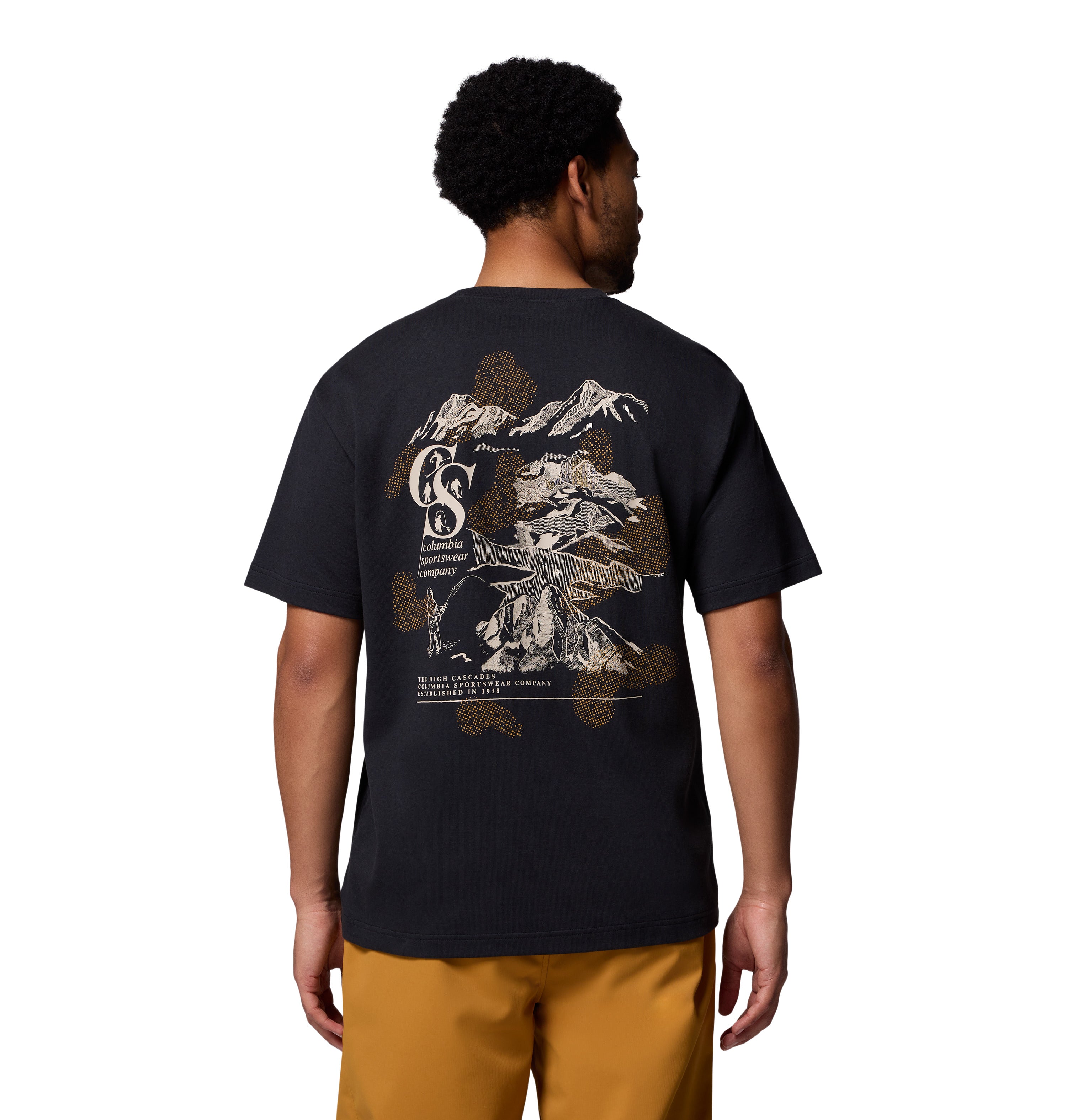 Playera de manga corta para hombre Columbia CSC Heritage Graphic Tee