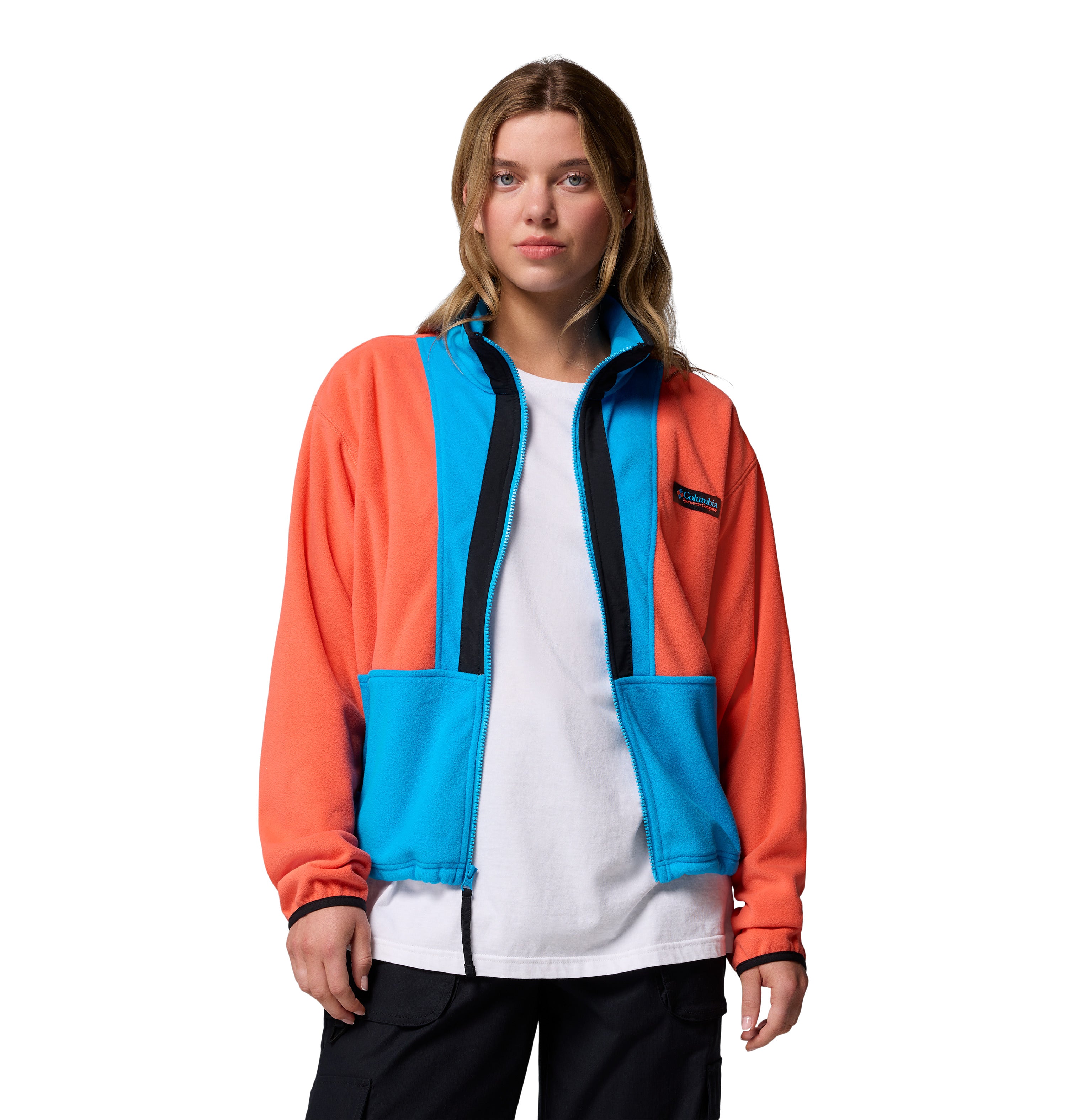 Sudadera de polar con cierre completo para mujer Columbia Backbowl II Full Zip Fleece