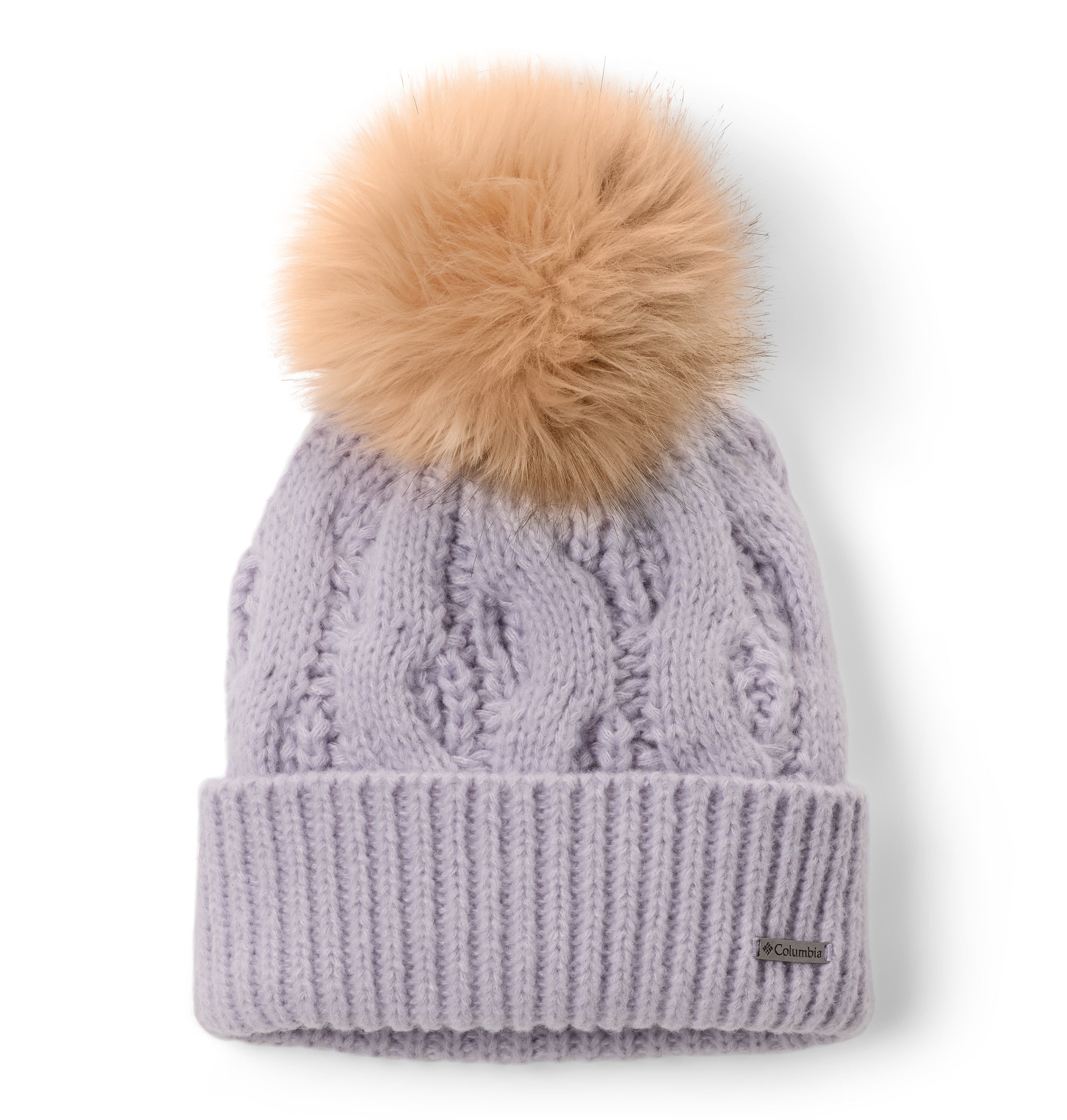 Gorro para mujer Columbia Boundless Days Cable Knit Pom Beanie