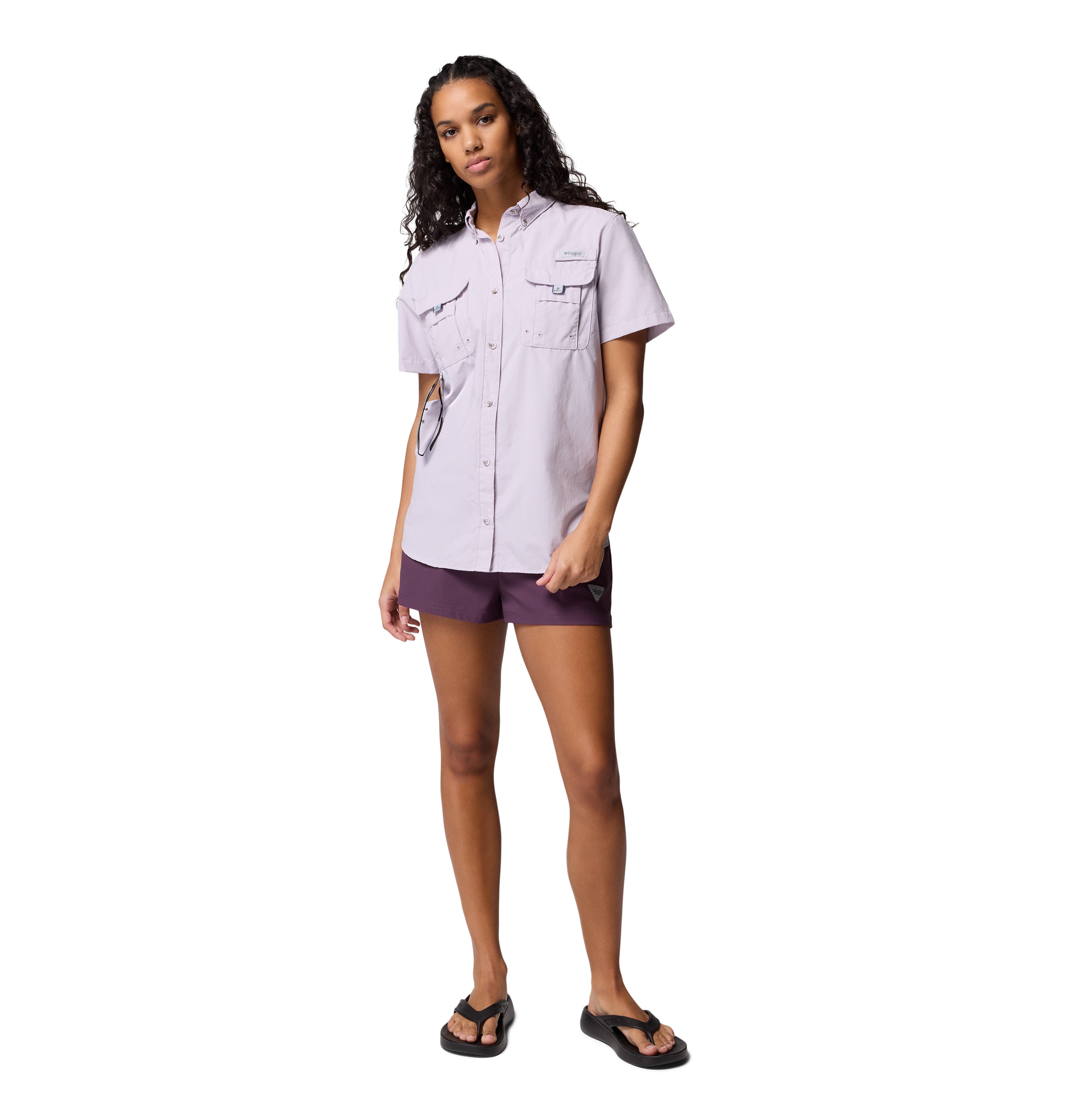 Camisa de manga corta para mujer Columbia Bahama II