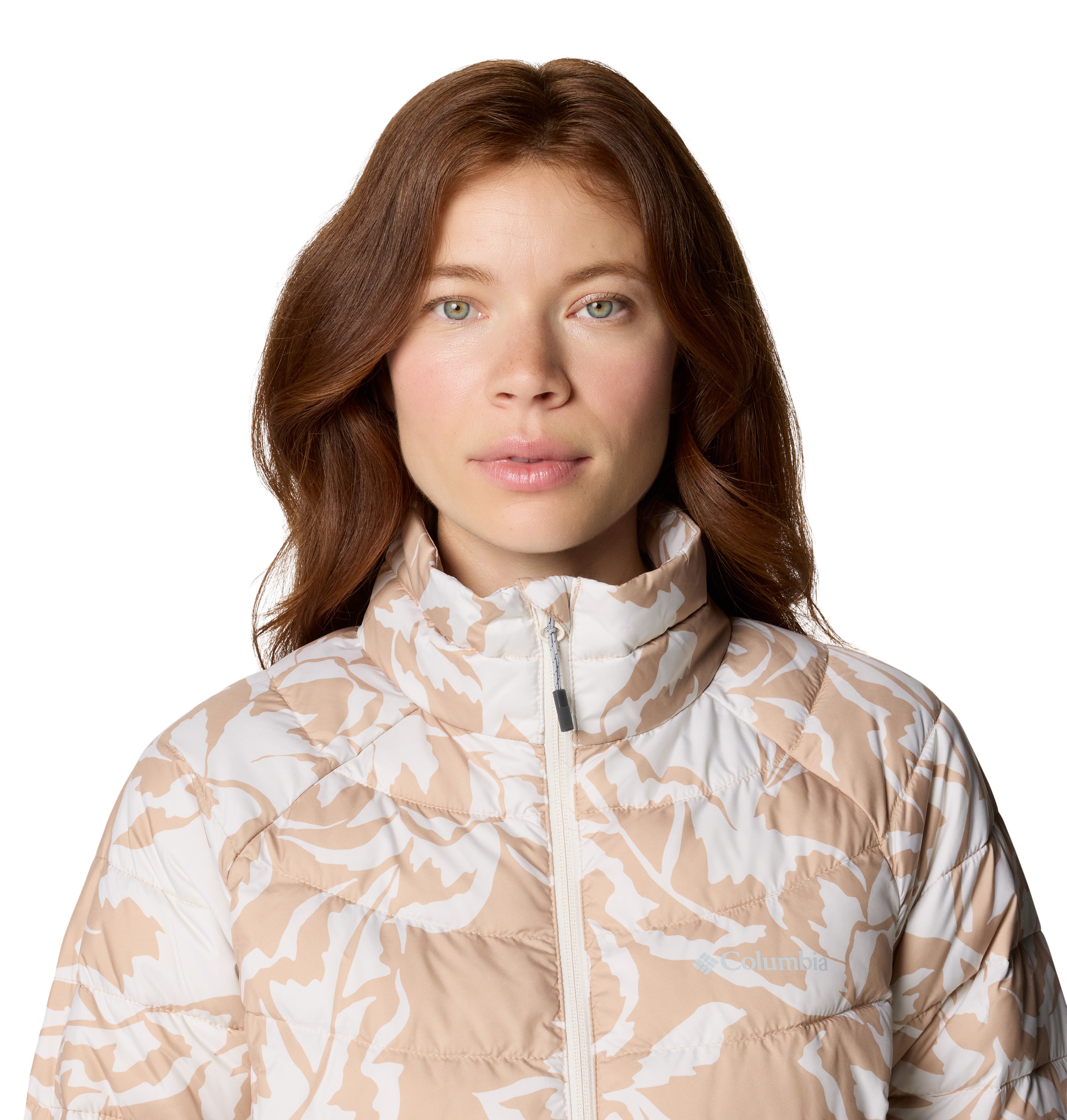 CHAMARRA MUJER COLUMBIA |POWDER LITE II PRINTED FULL ZIP JACKET