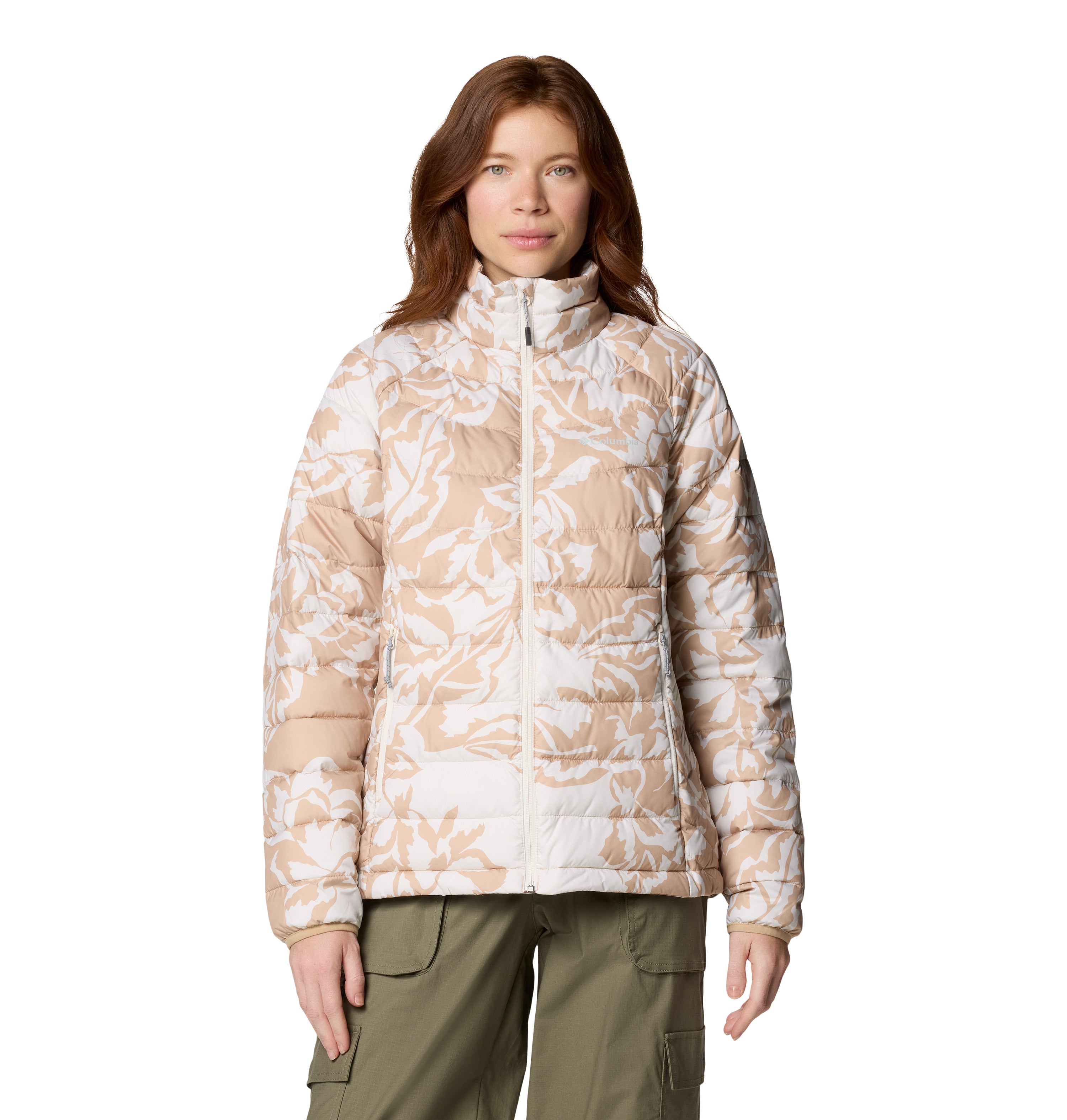 CHAMARRA MUJER COLUMBIA |POWDER LITE II PRINTED FULL ZIP JACKET