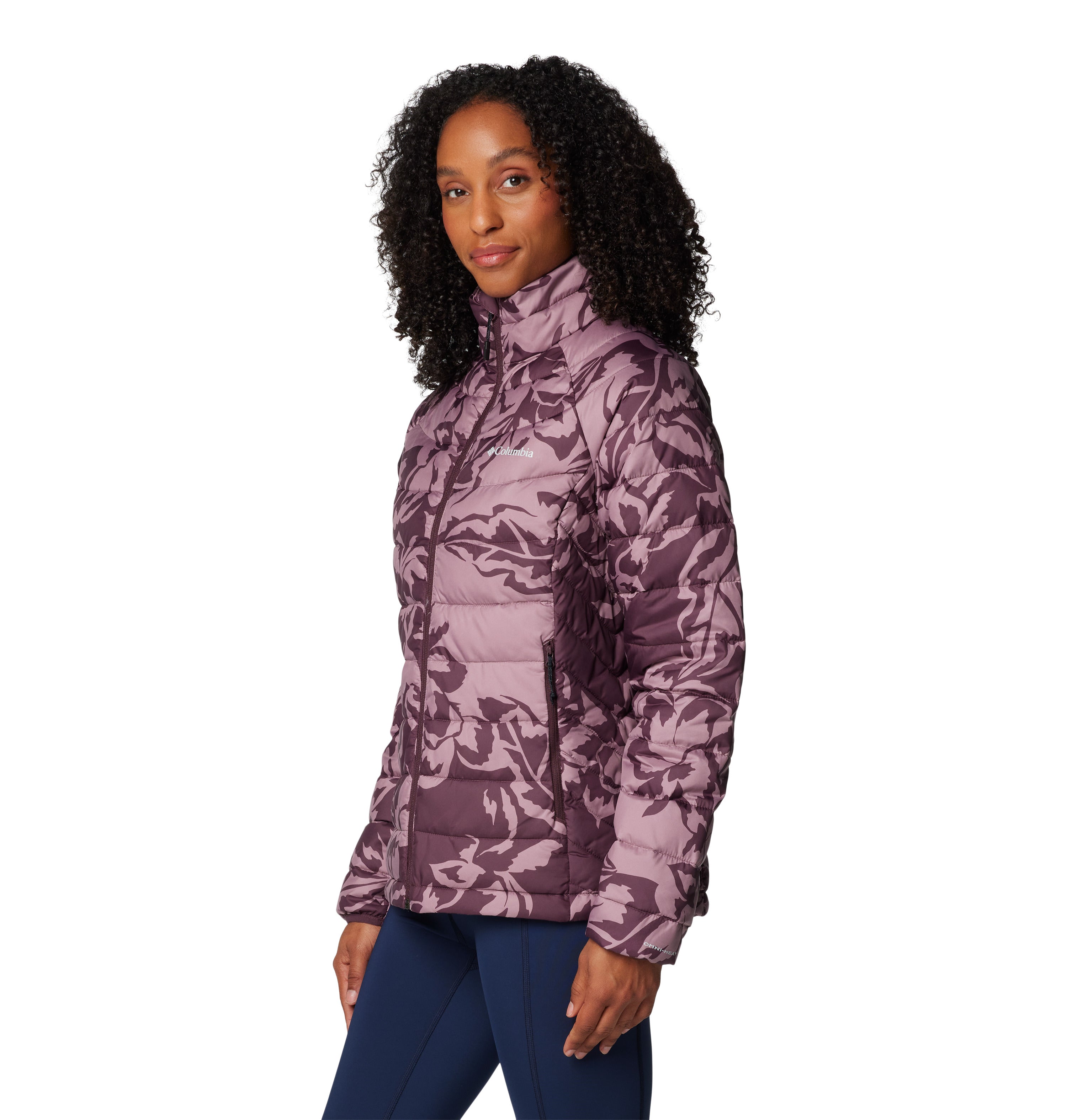 CHAMARRA MUJER COLUMBIA |POWDER LITE II PRINTED FULL ZIP JACKET