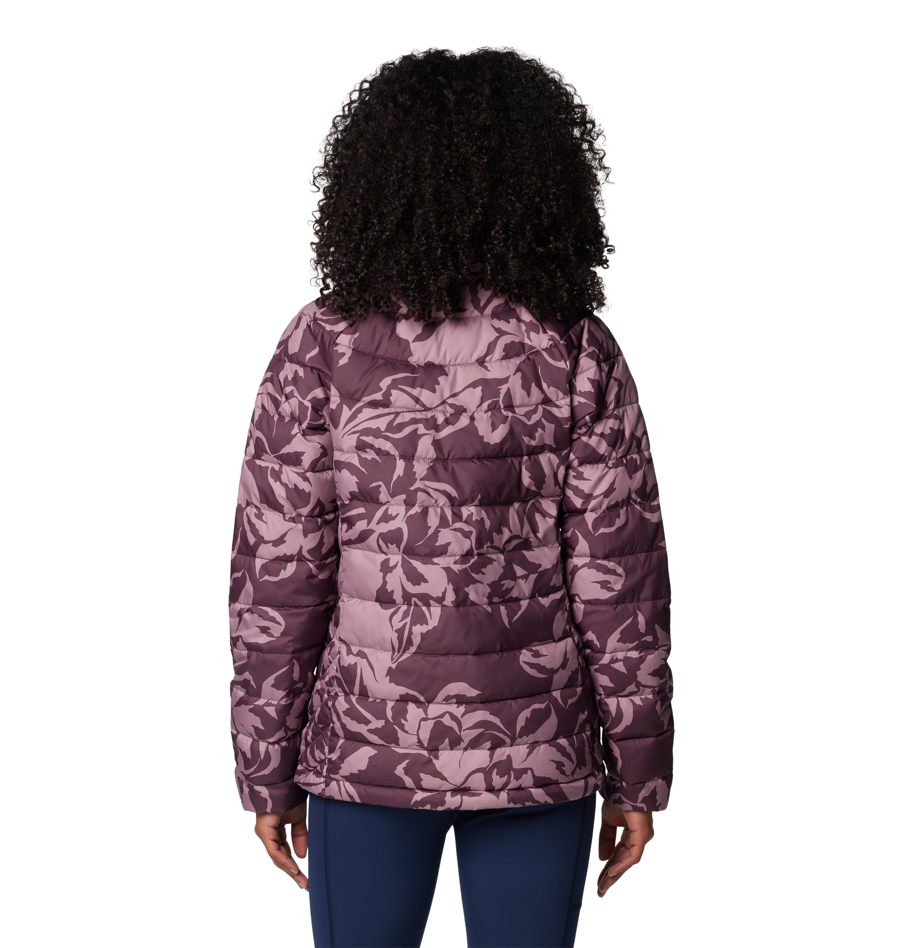 CHAMARRA MUJER COLUMBIA |POWDER LITE II PRINTED FULL ZIP JACKET