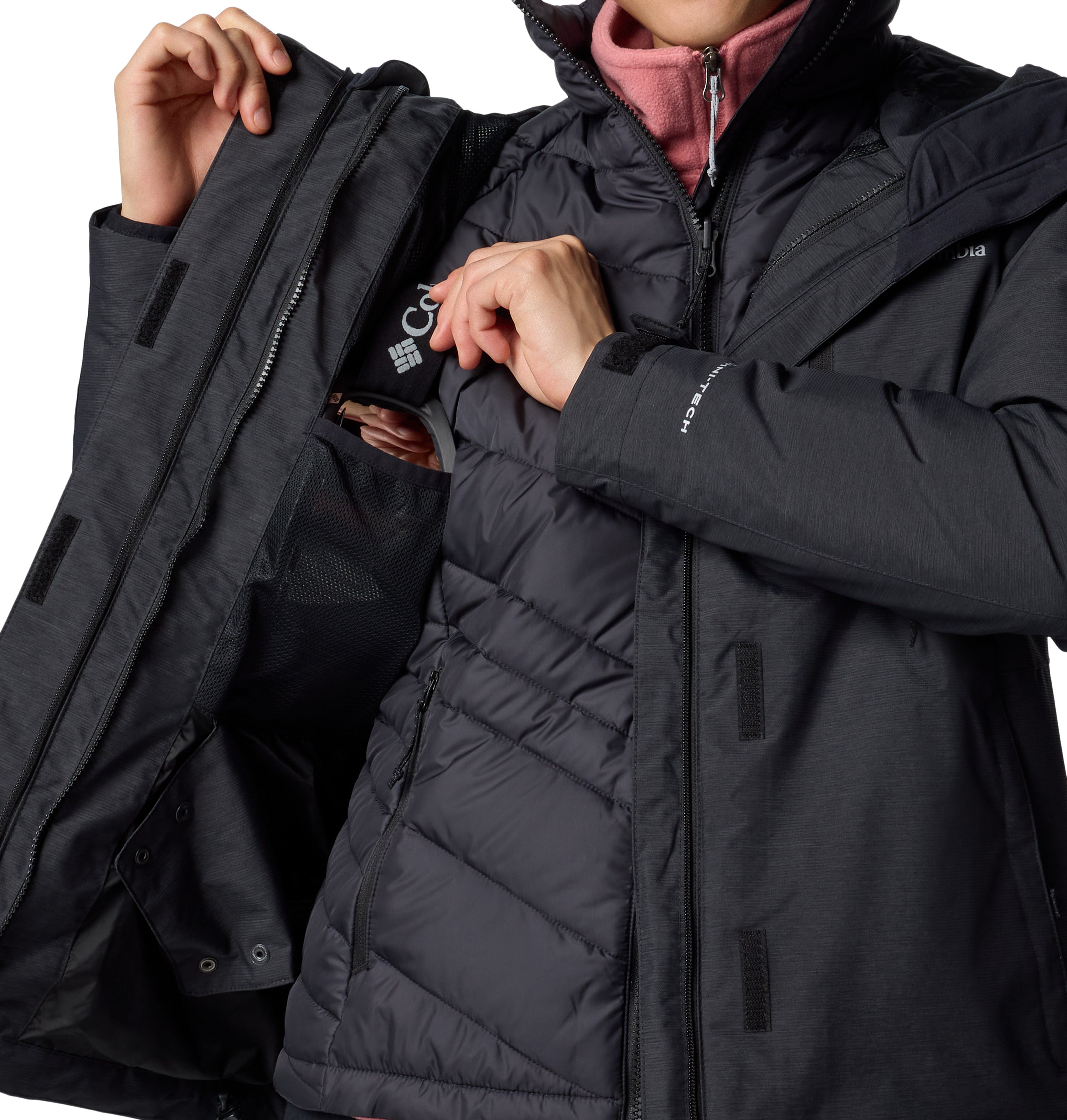 Chamarra 3 en 1 para Mujer Columbia Whirlibird V Interchange Jacket
