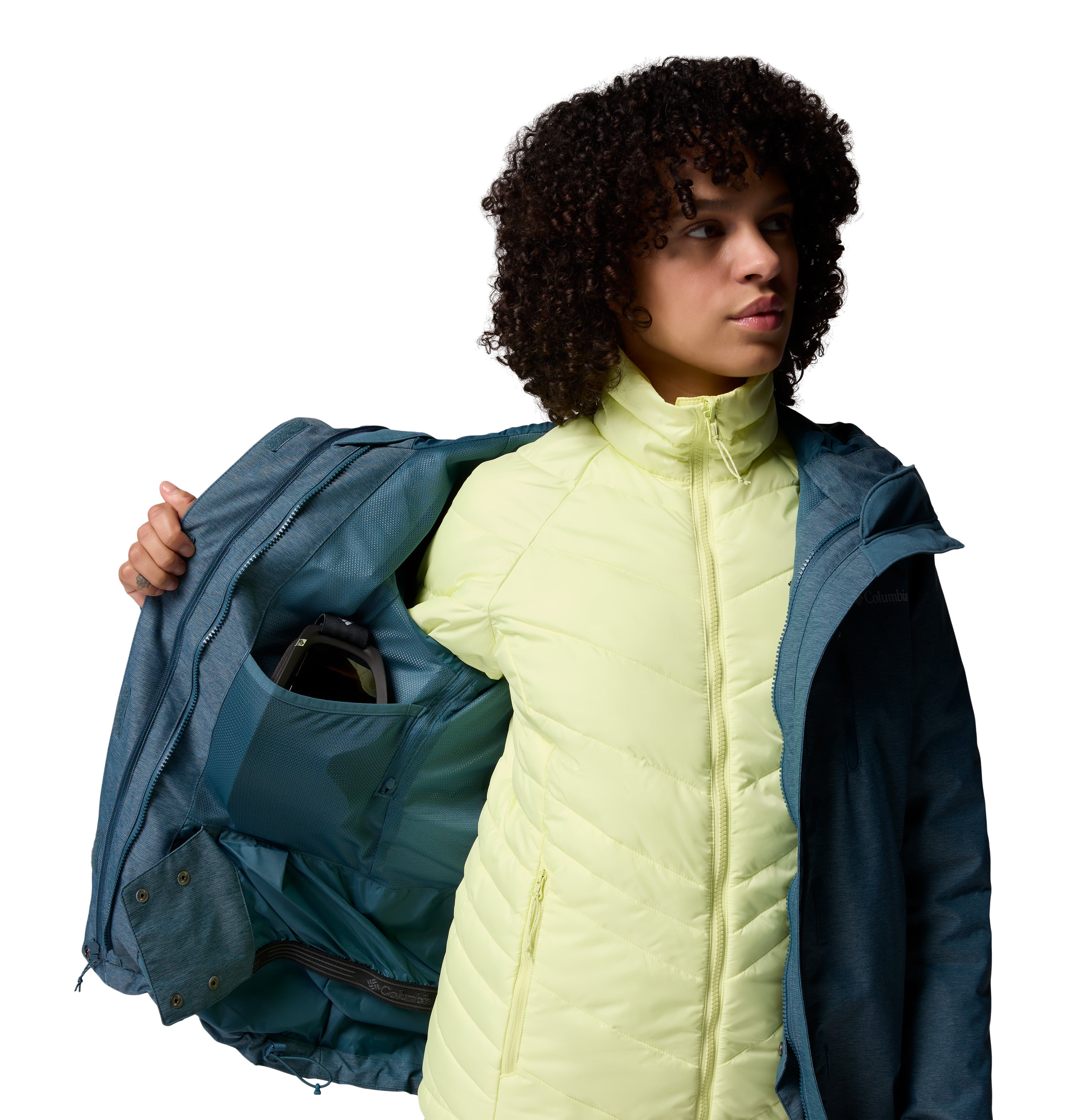 Chamarra para mujer Columbia Whirlibird V Interchange