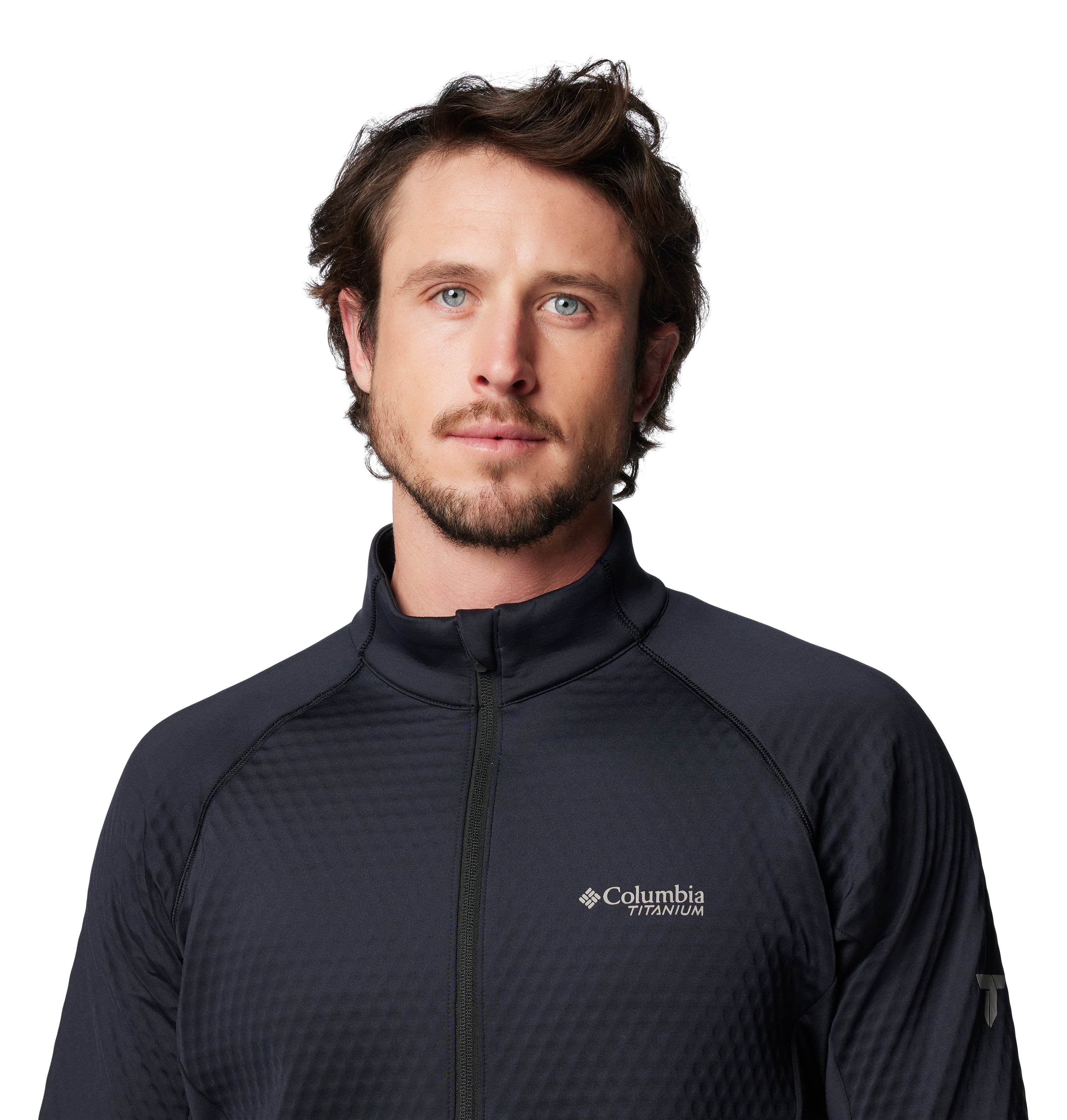 SUDADERA HOMBRE COLUMBIA | CRYSTAL LEAFT OMNI HEAT HELIX HALF